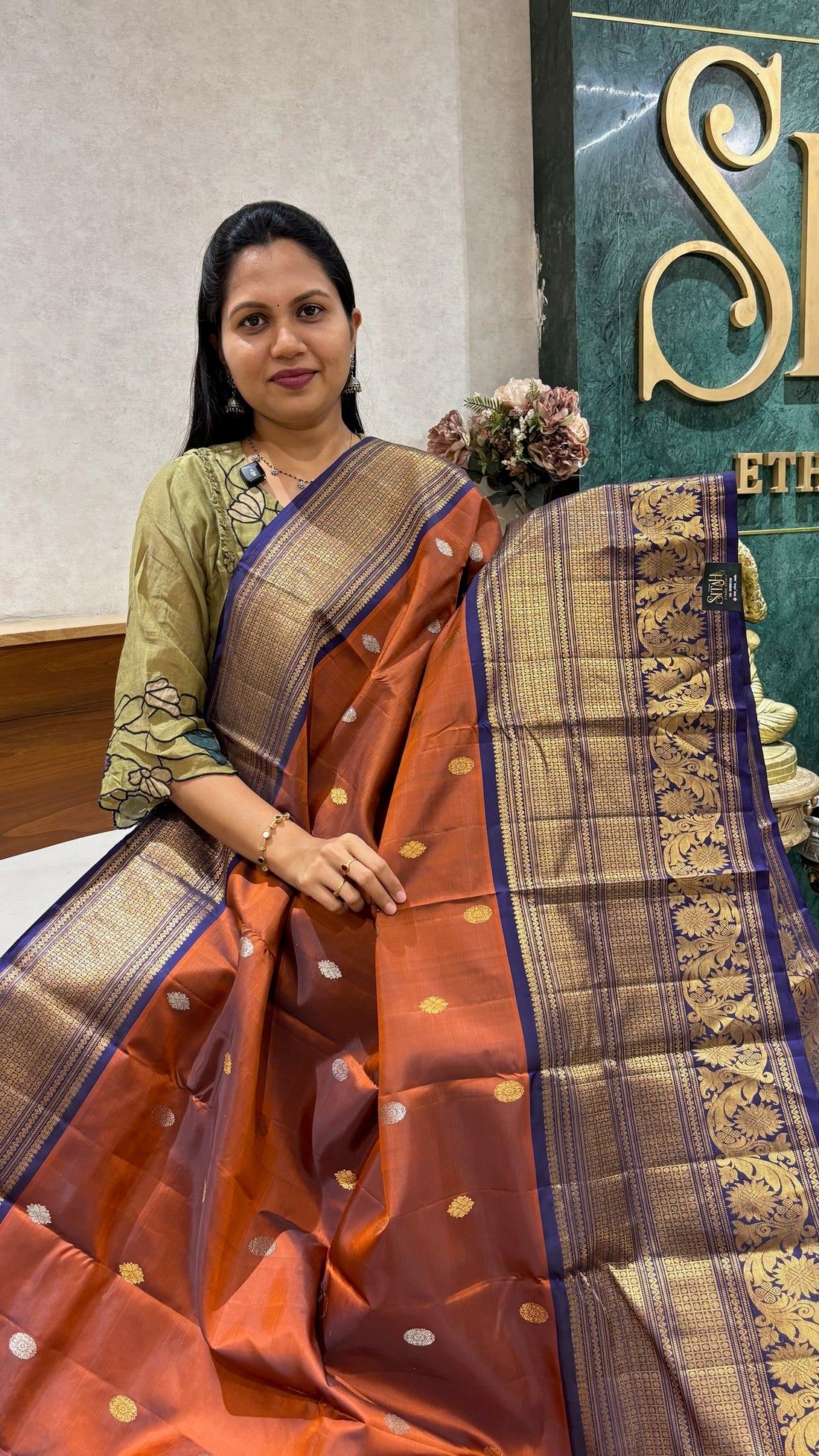 Handloom Gadwal kanchi borders