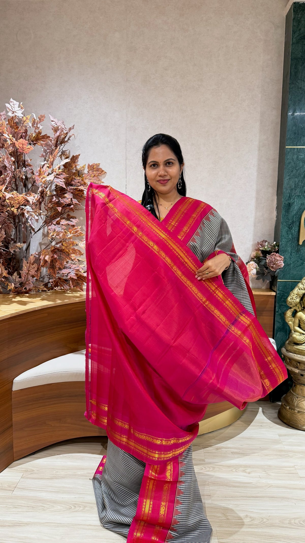 Handloom Gadwal pattu