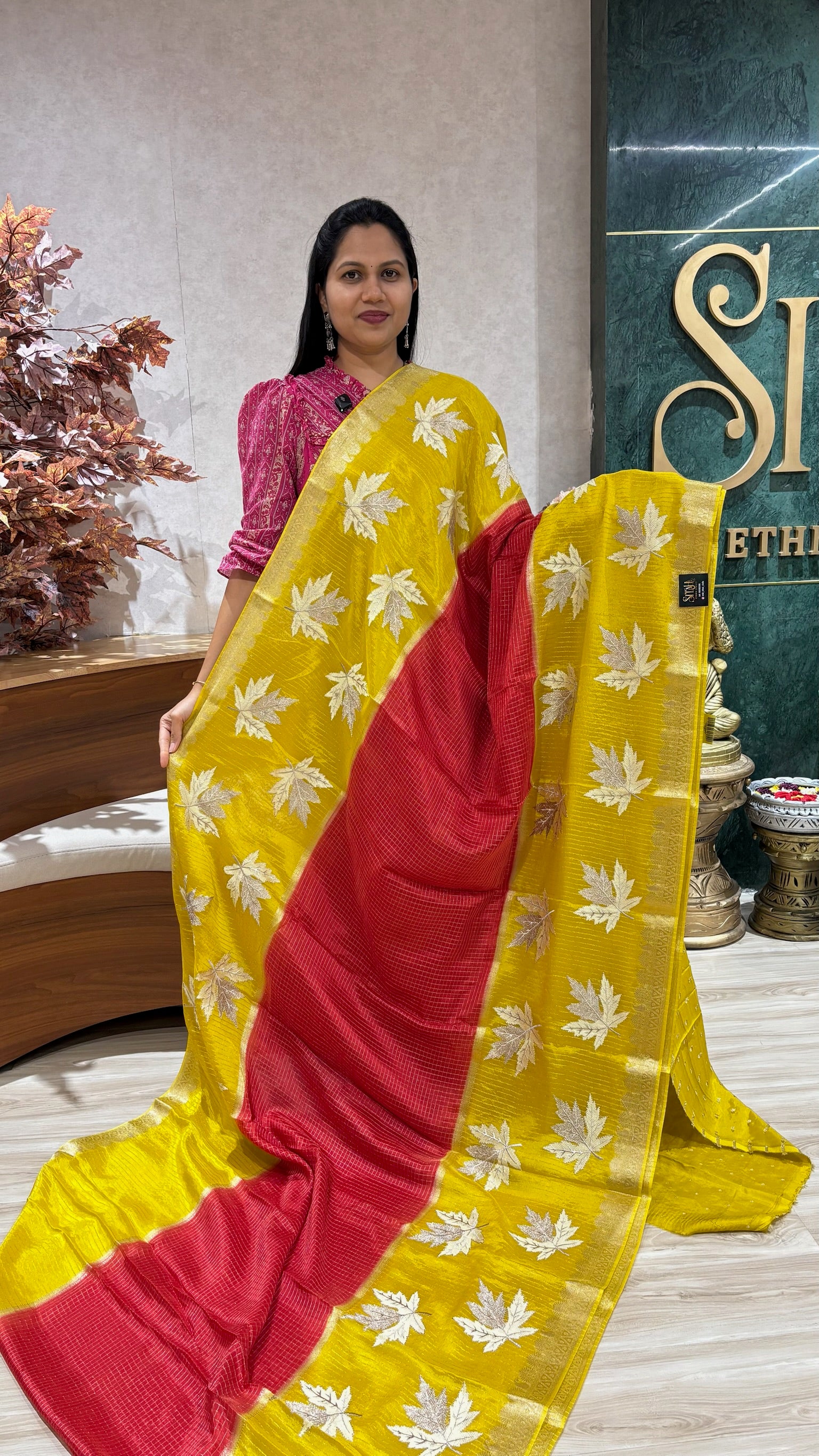 Fancy mysore silk