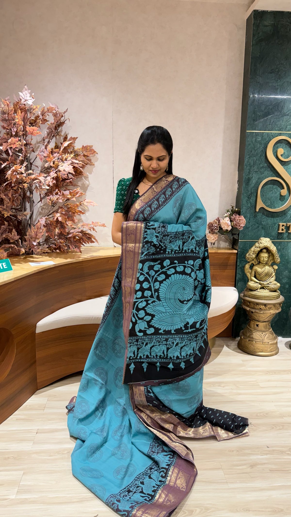 Causal fancy saree last piece sale