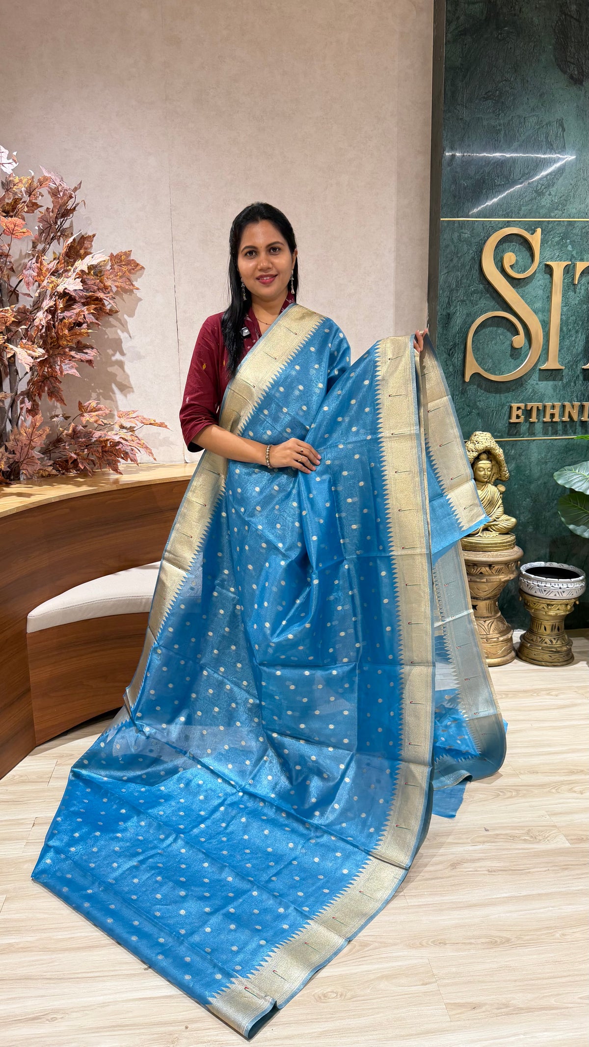 Sale-Tissue paithani