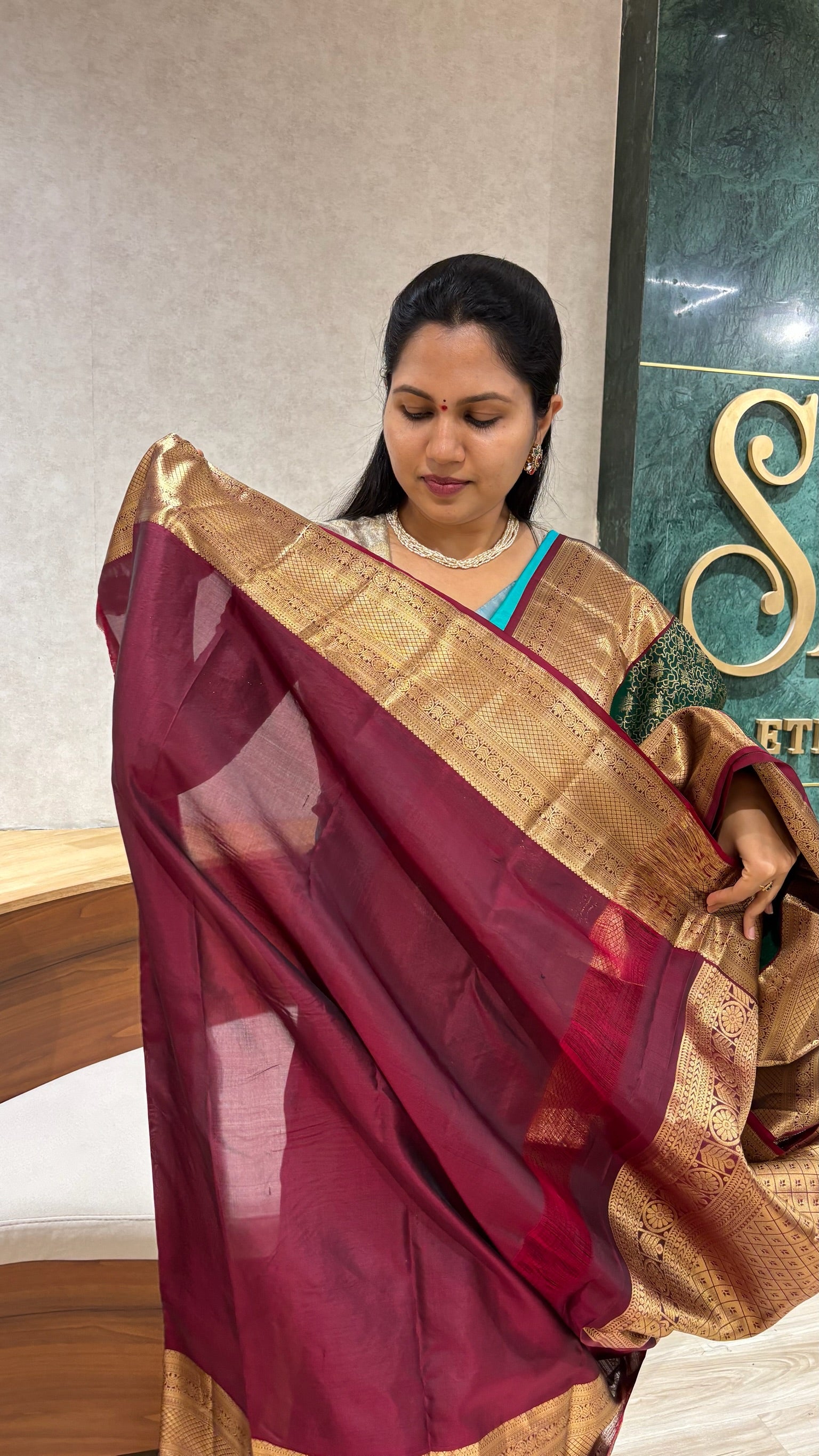 Kanchi pattu all over