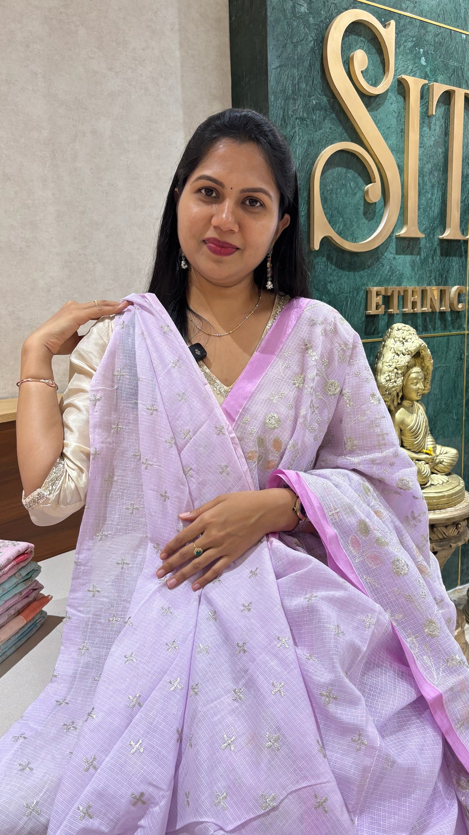 Kota saree lavender