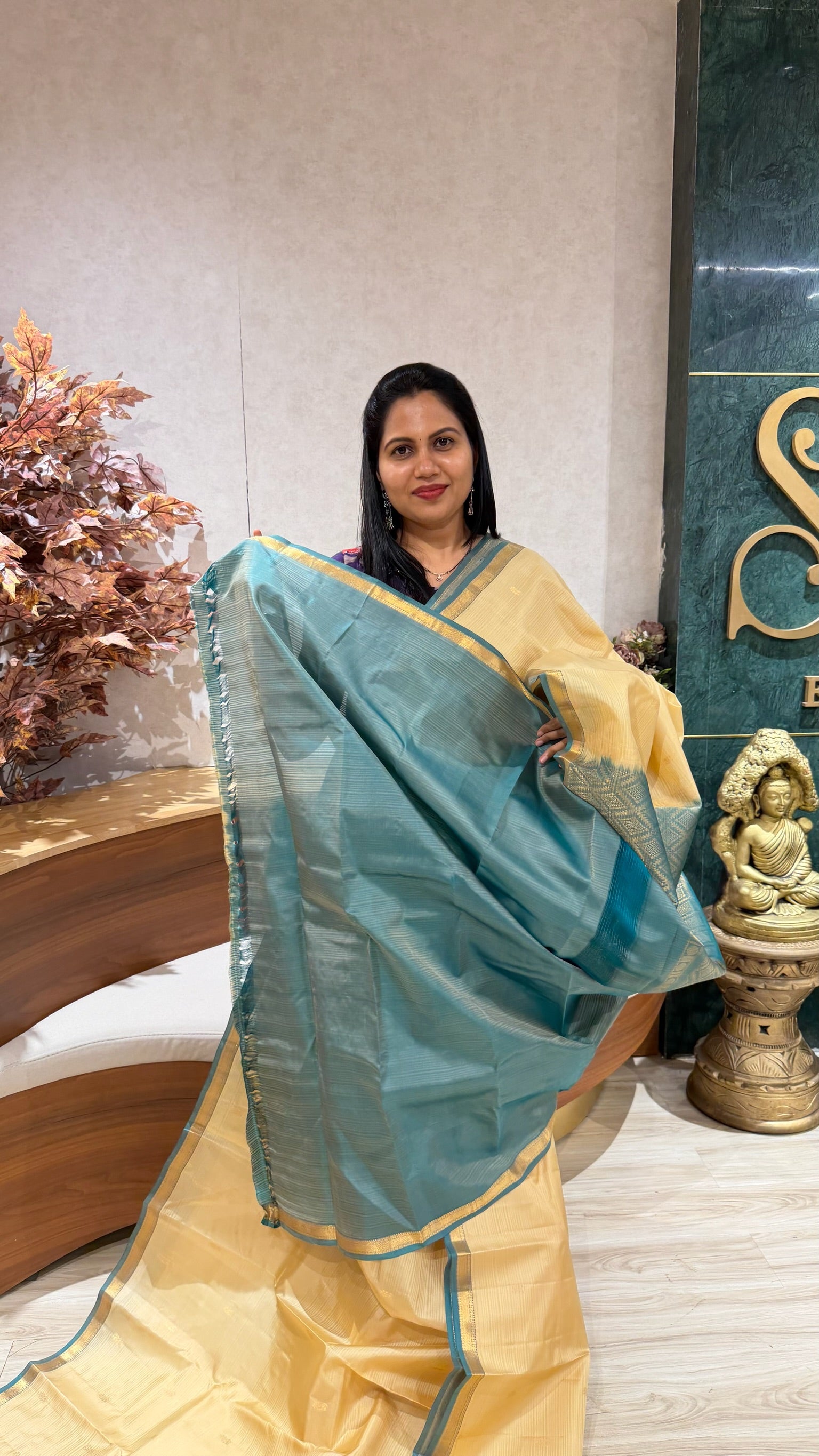 Small border kanchi pattu