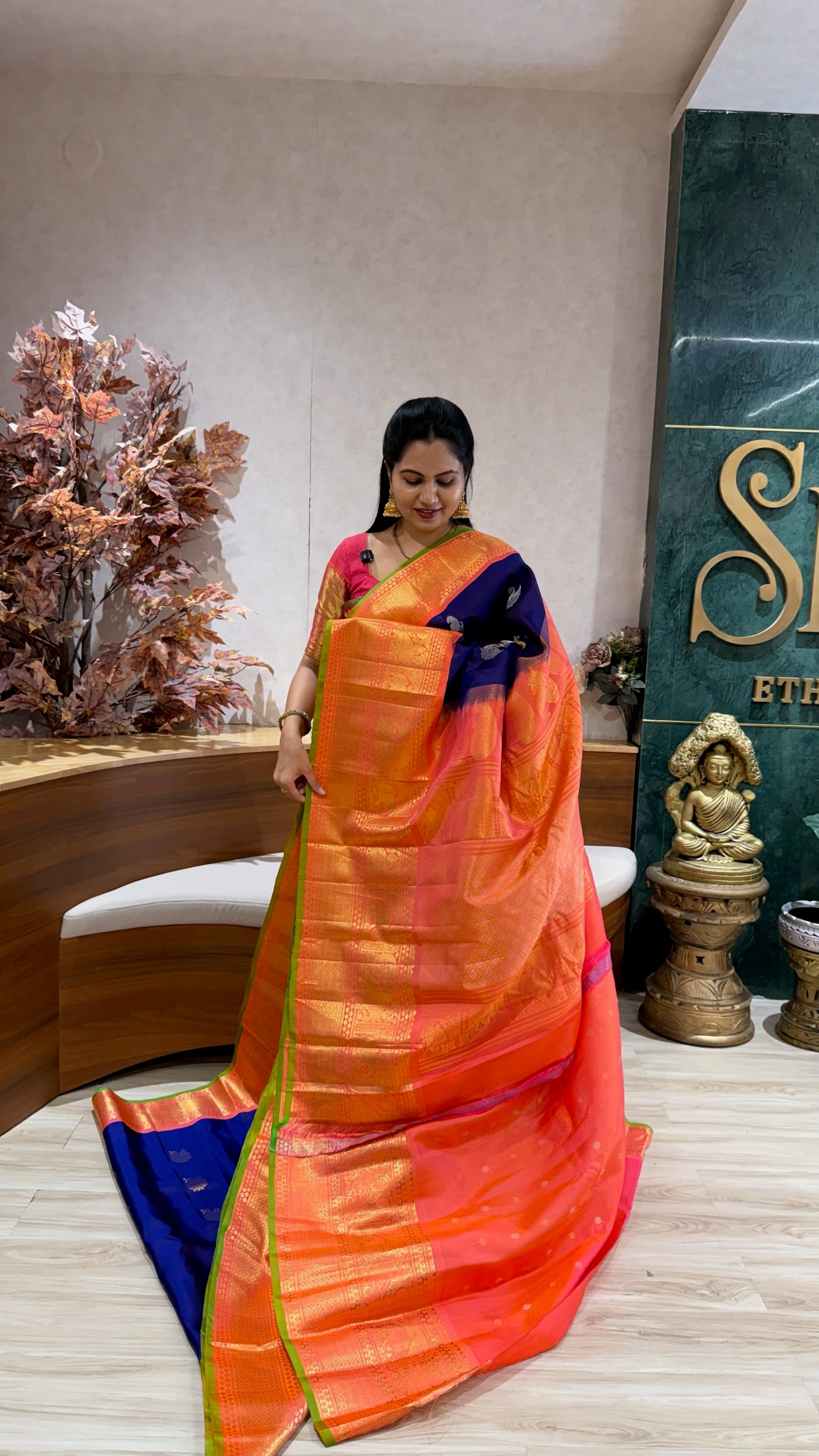 Handloom Gadwal pattu