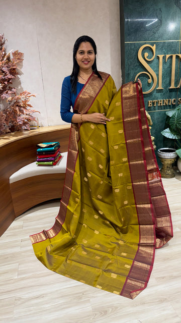 Handloom Light weight kanchi pattu
