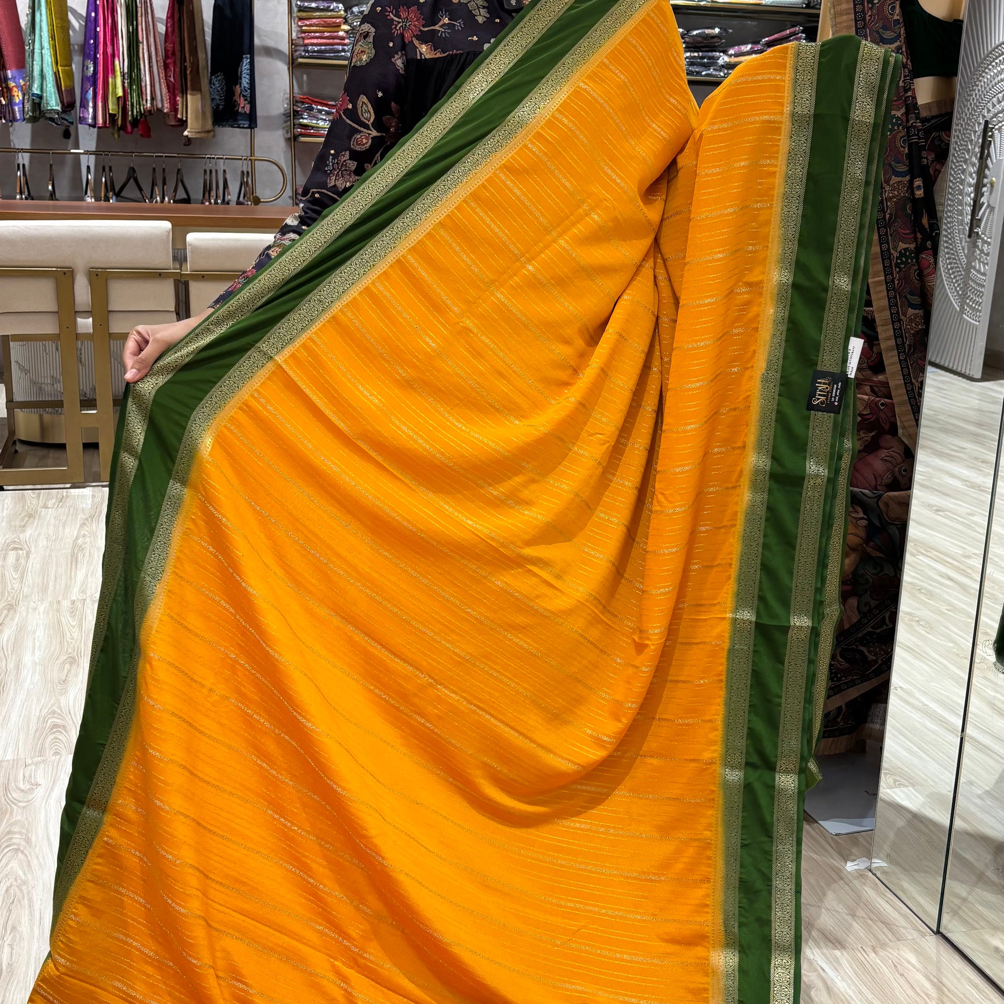 Fancy Mysore Silk yellow