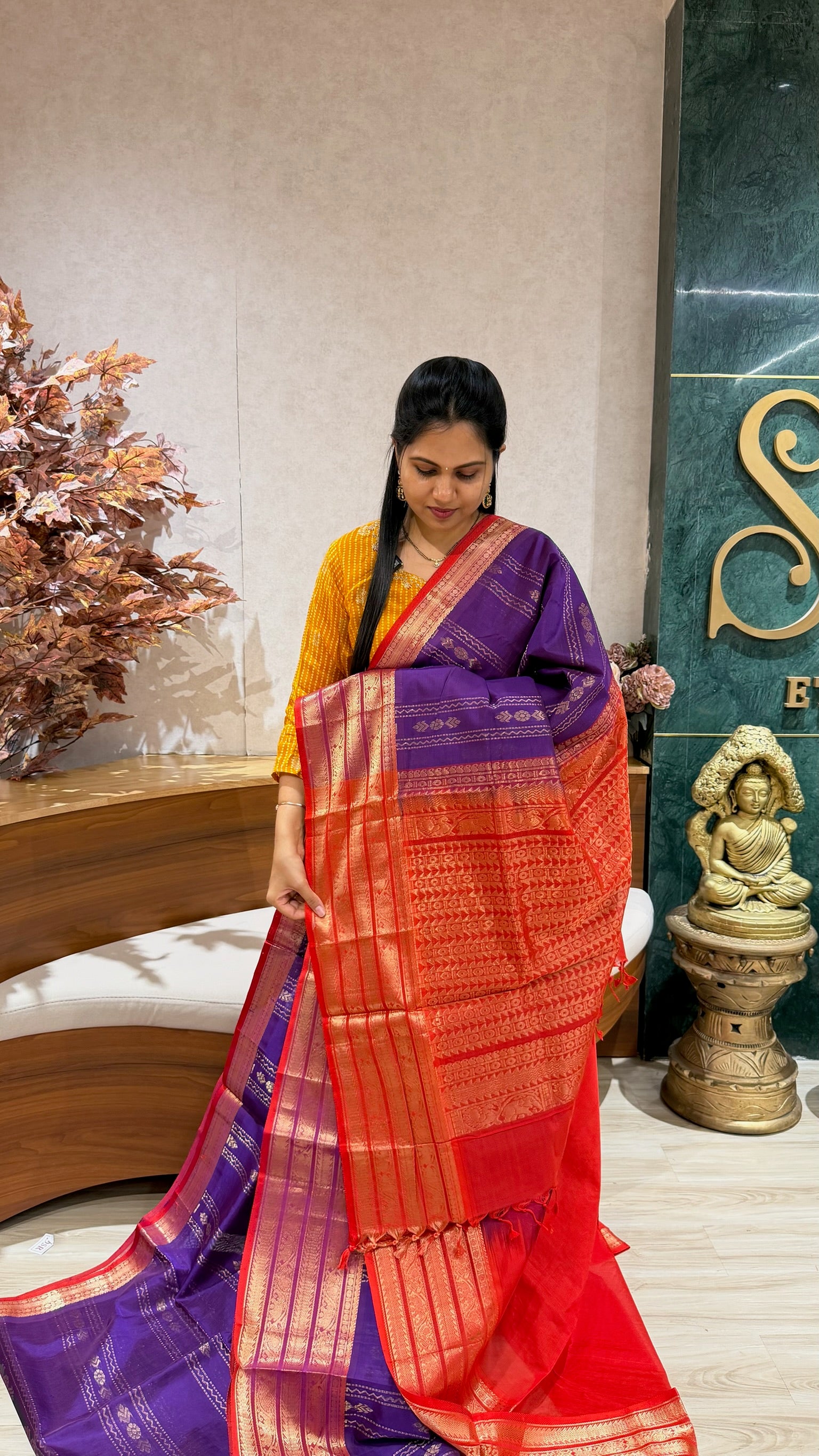 Handloom mangalgiri pattu