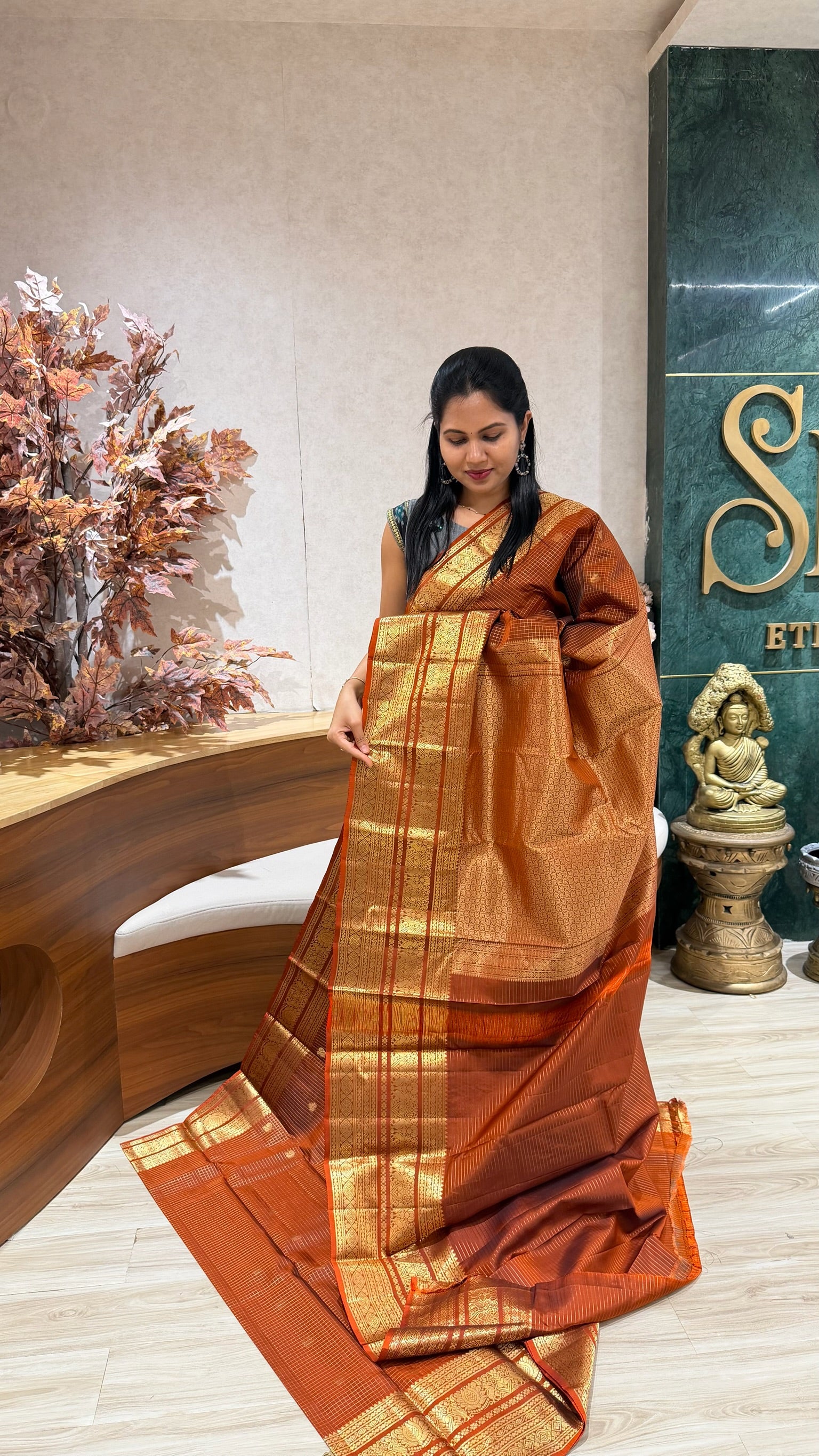 Light weight vintage kanchi