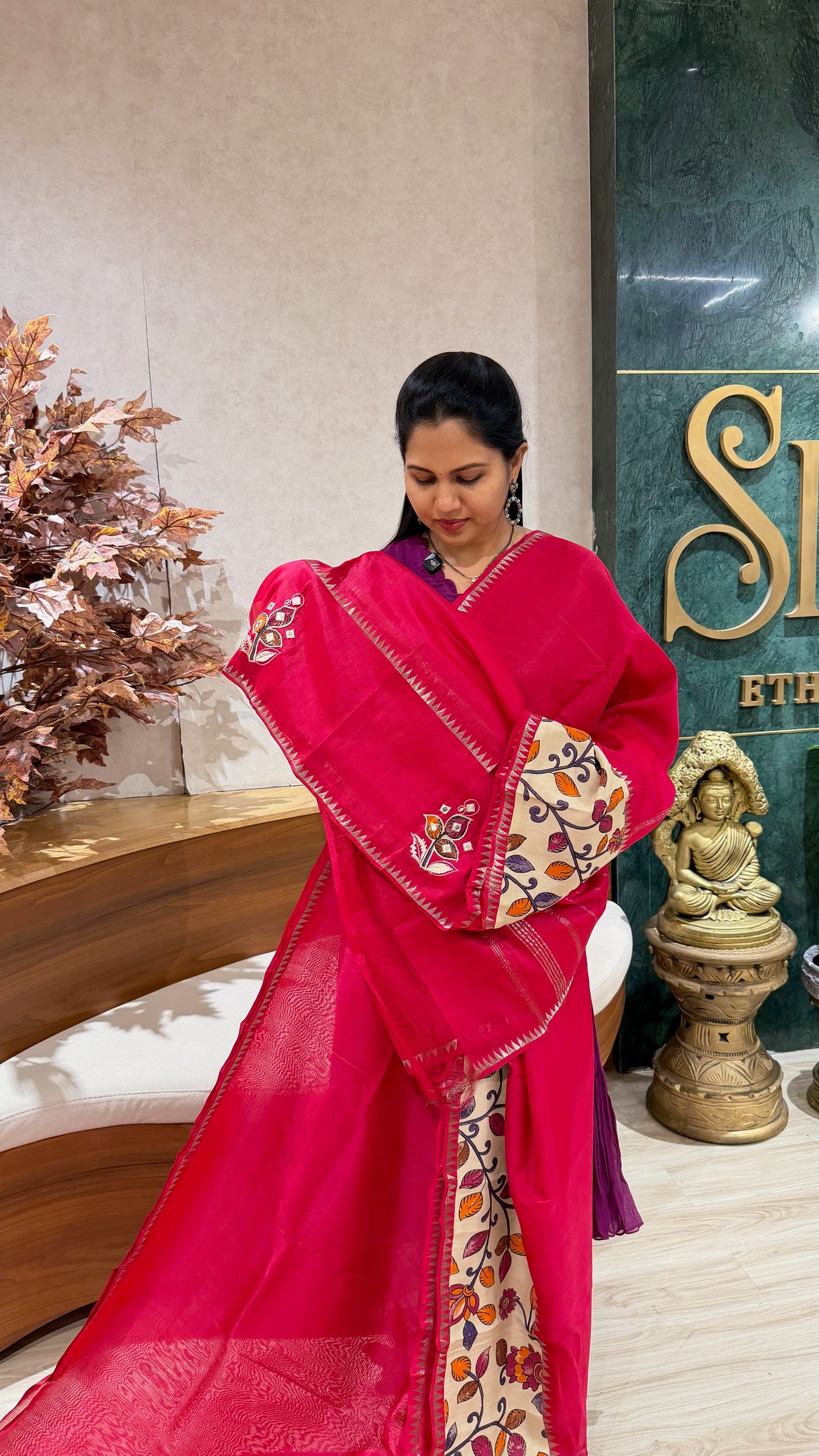 Mangalgiri work blouse