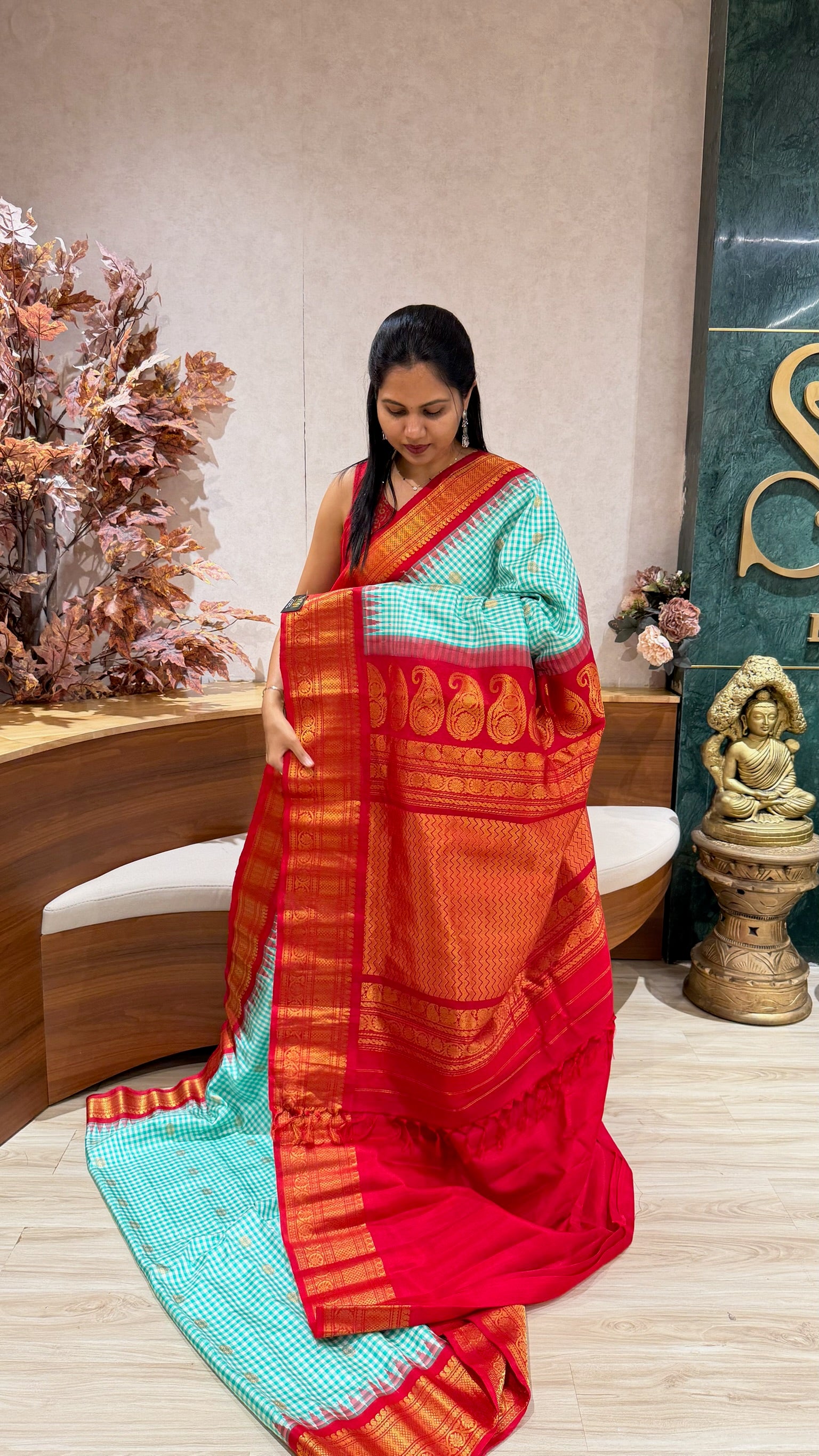Handloom Gadwal pattu