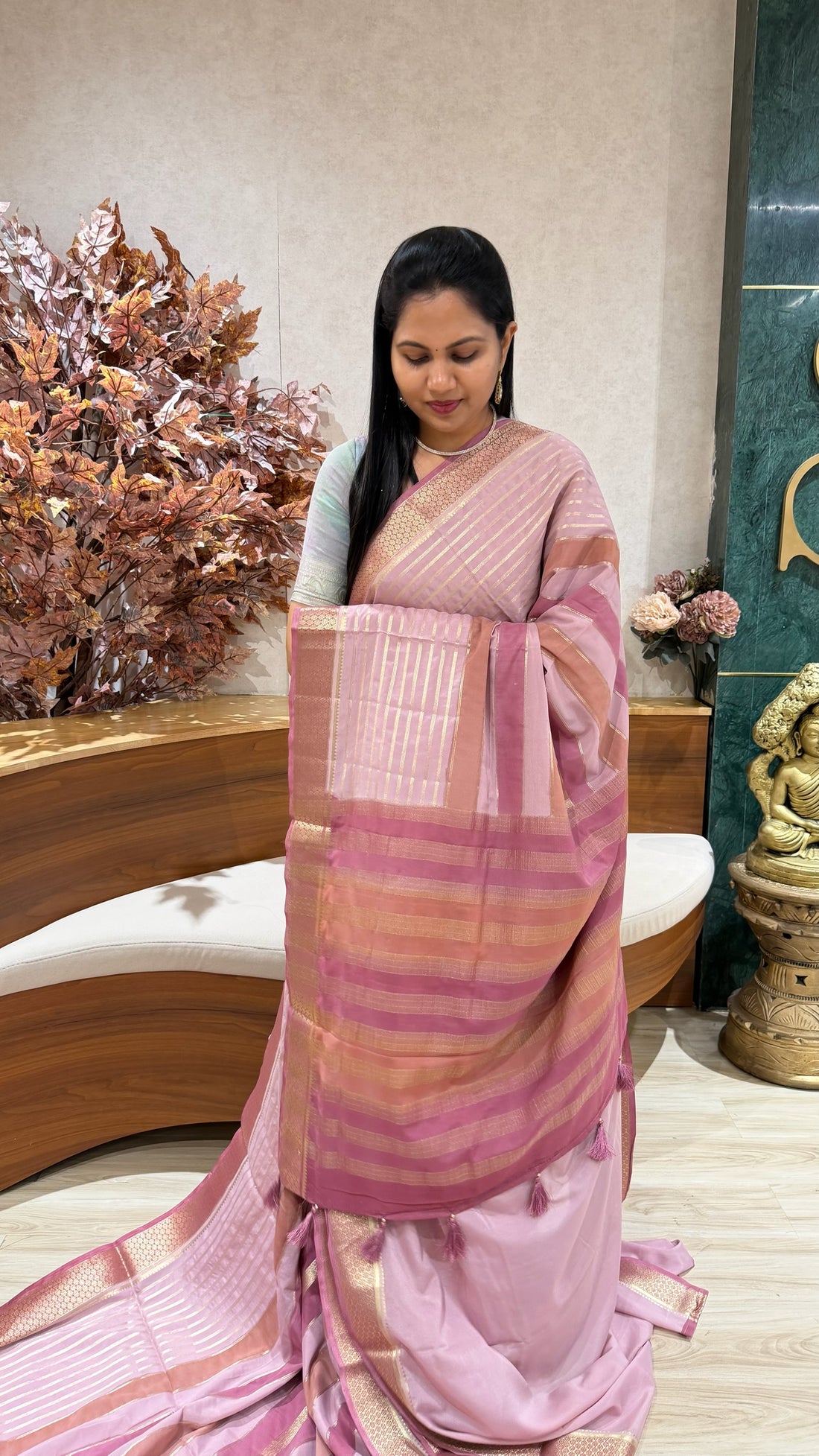 Fancy mysore silk