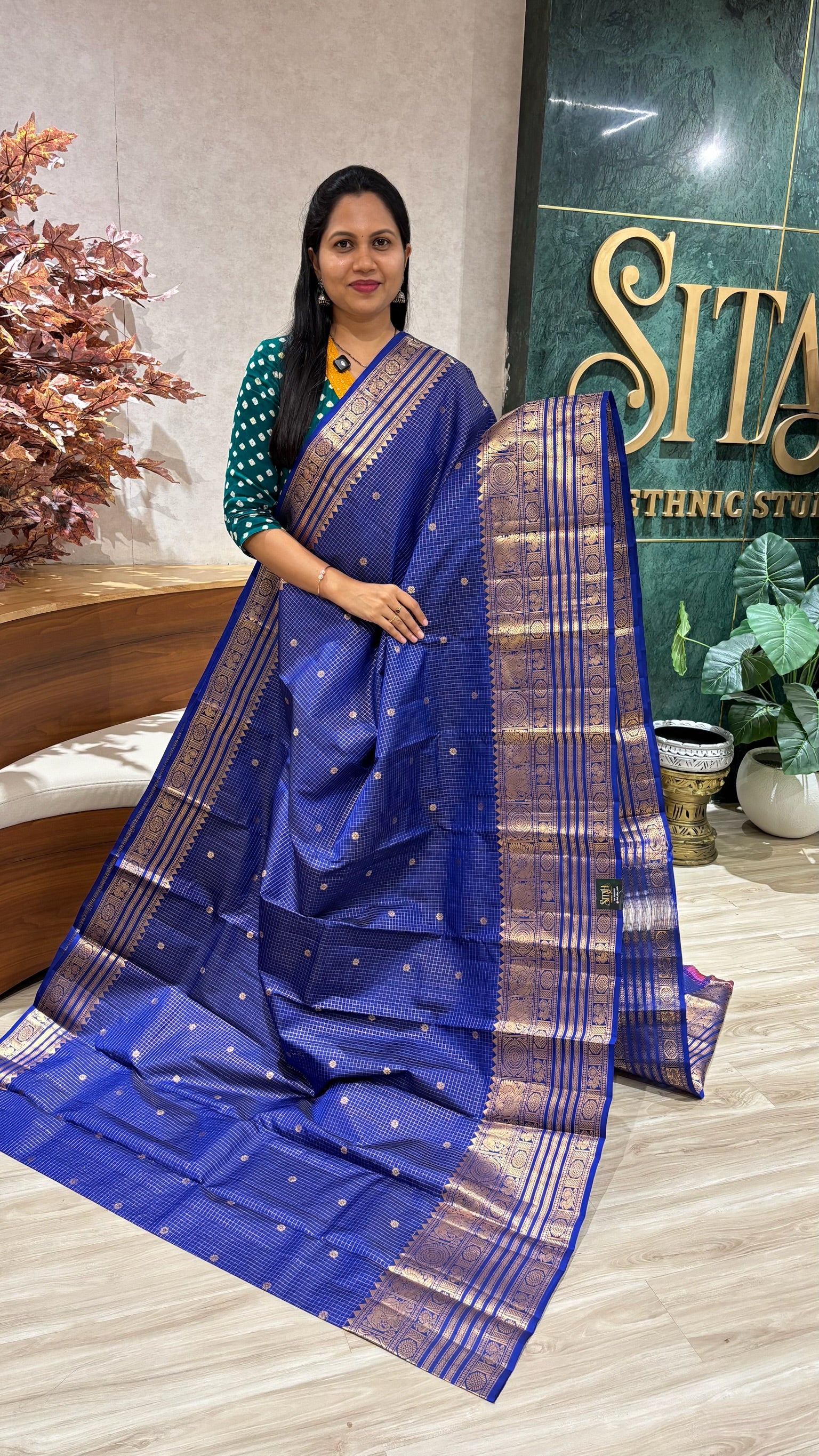 Vintage handloom Kanchi pattu
