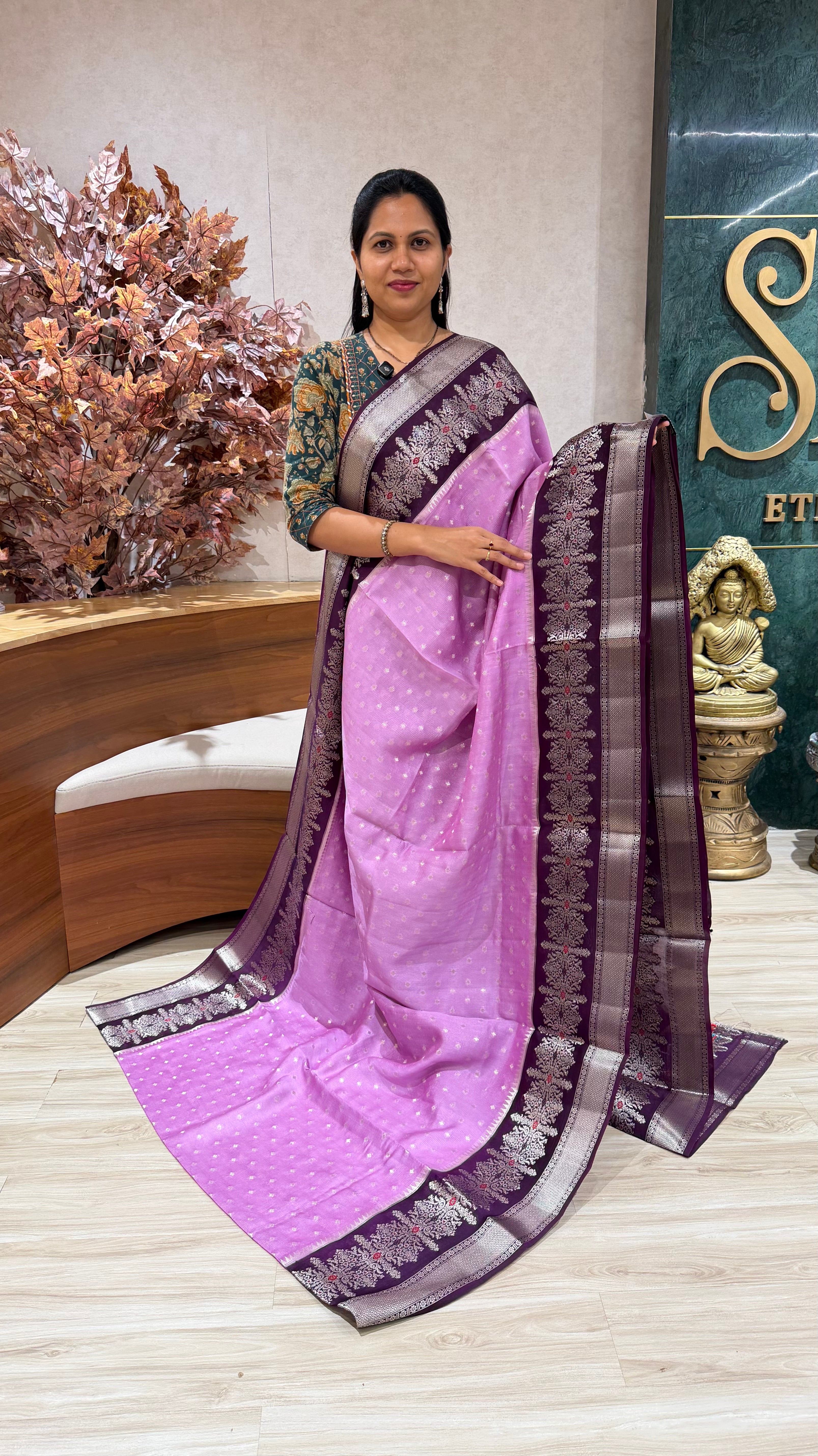 Banaras chanderi pattu
