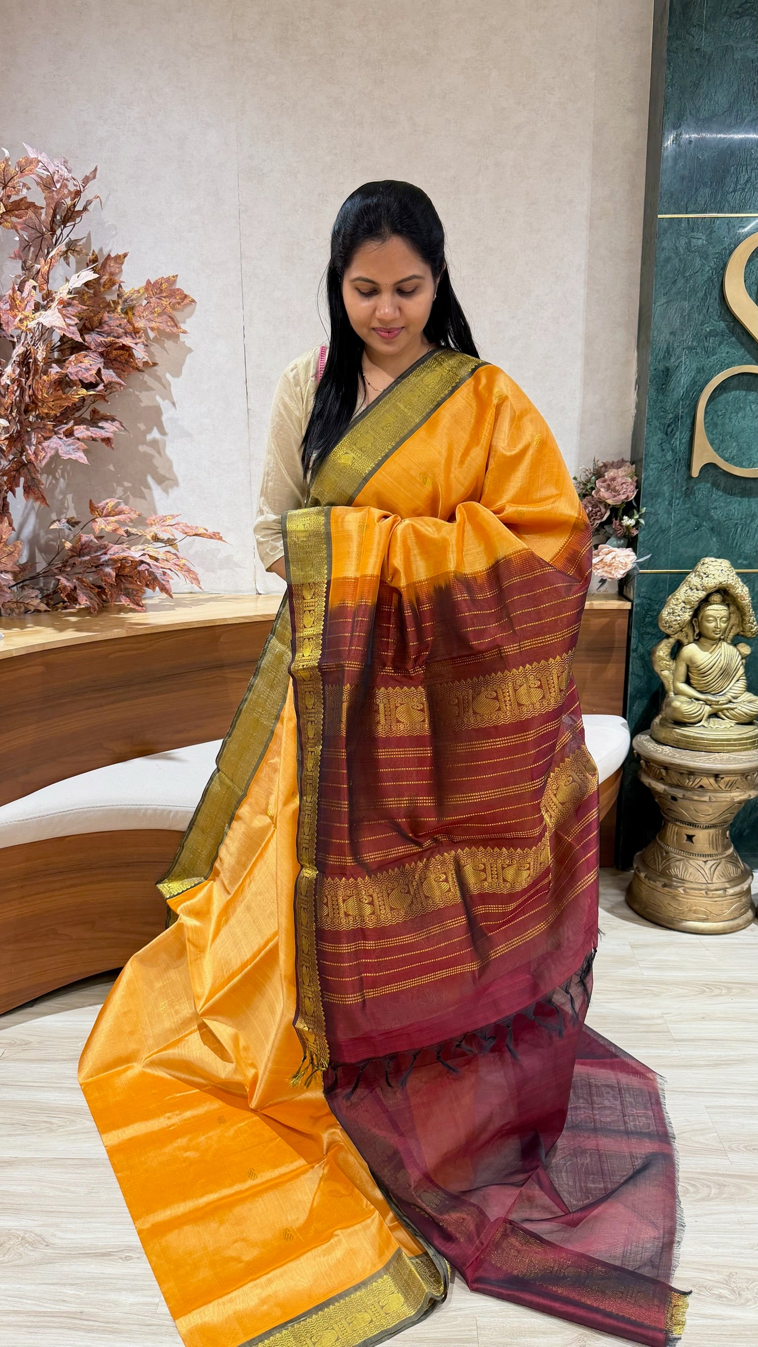 Handloom silk cotton