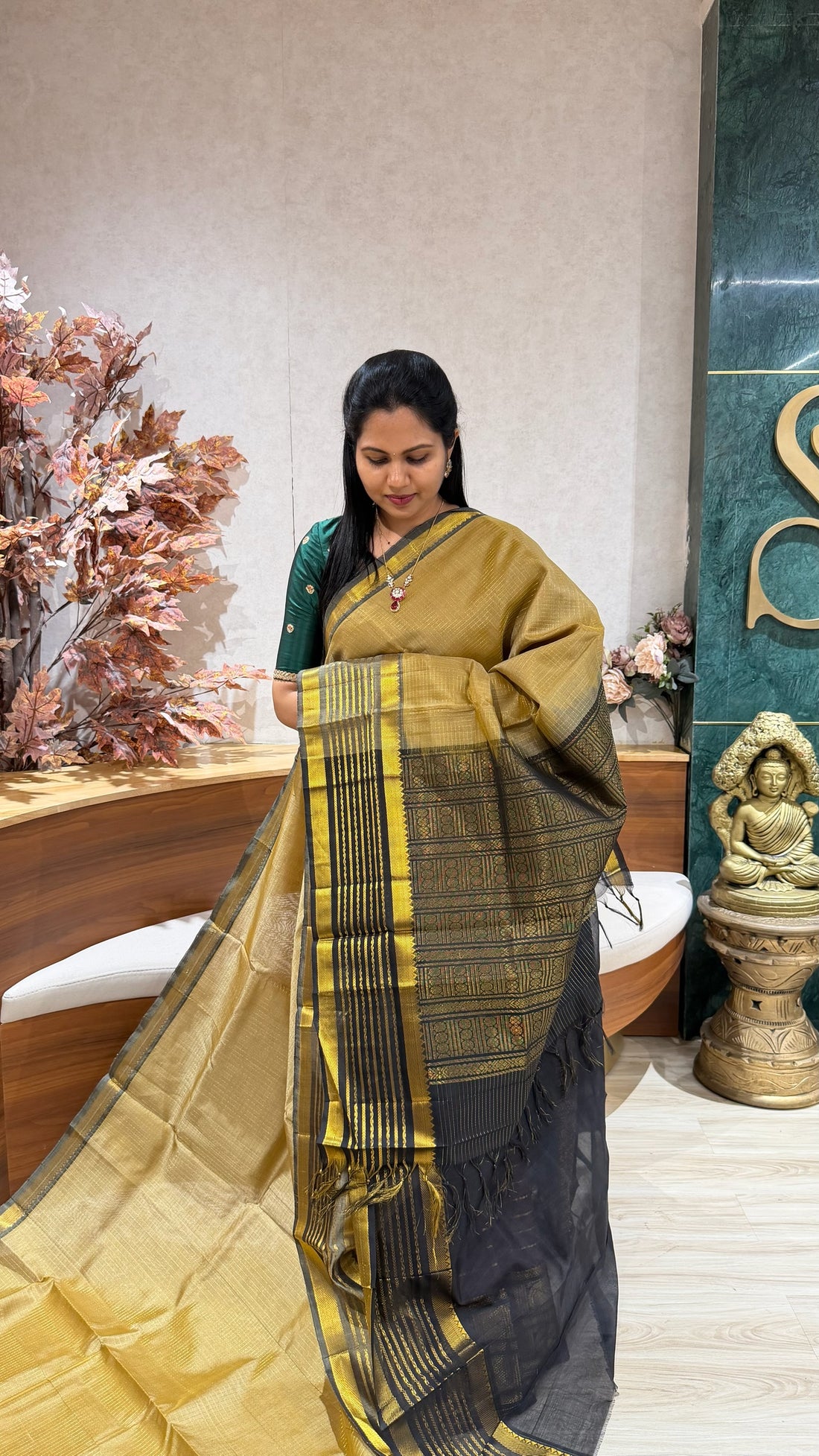 Handloom silk cotton
