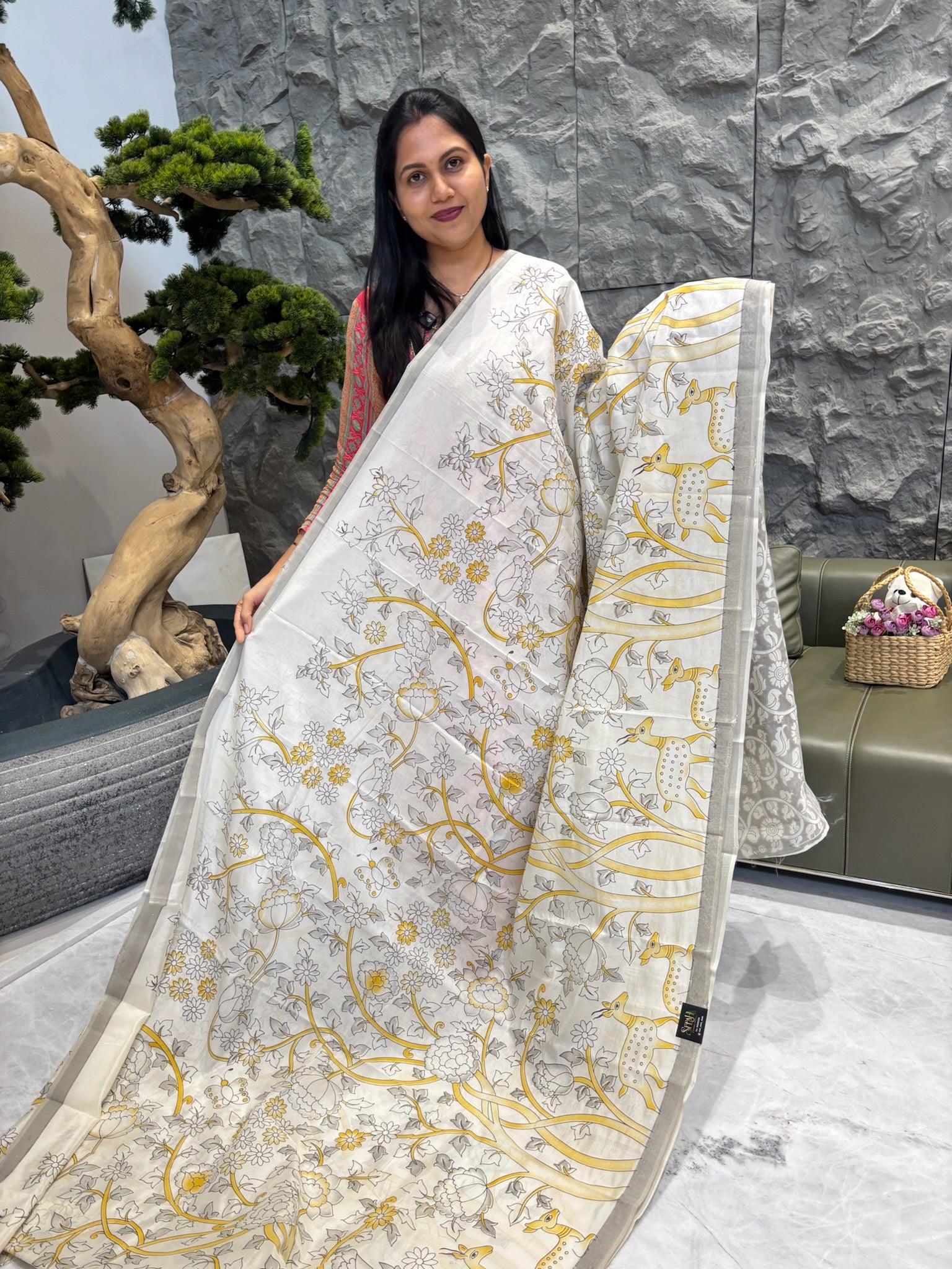 Mangalgiri silk grey