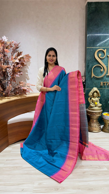 Handloom gadwal pattu