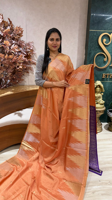 Russian silk temple border