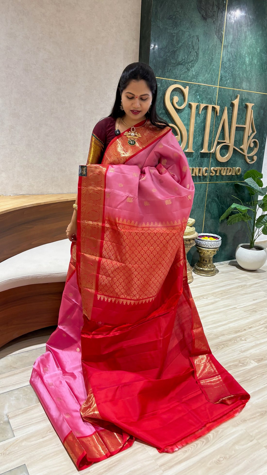 Light weight Handloom Kanchi