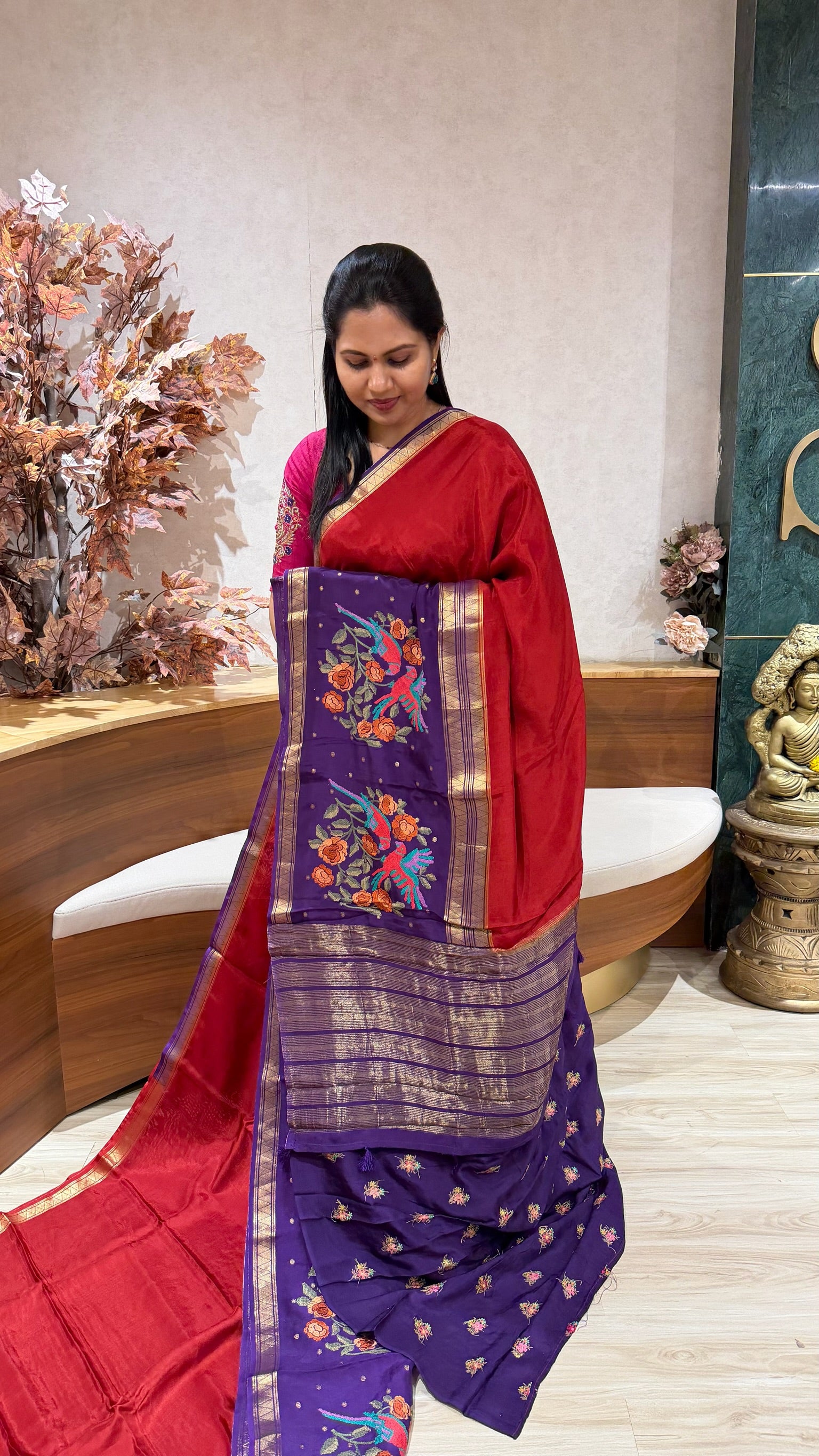 Fancy mysore silk