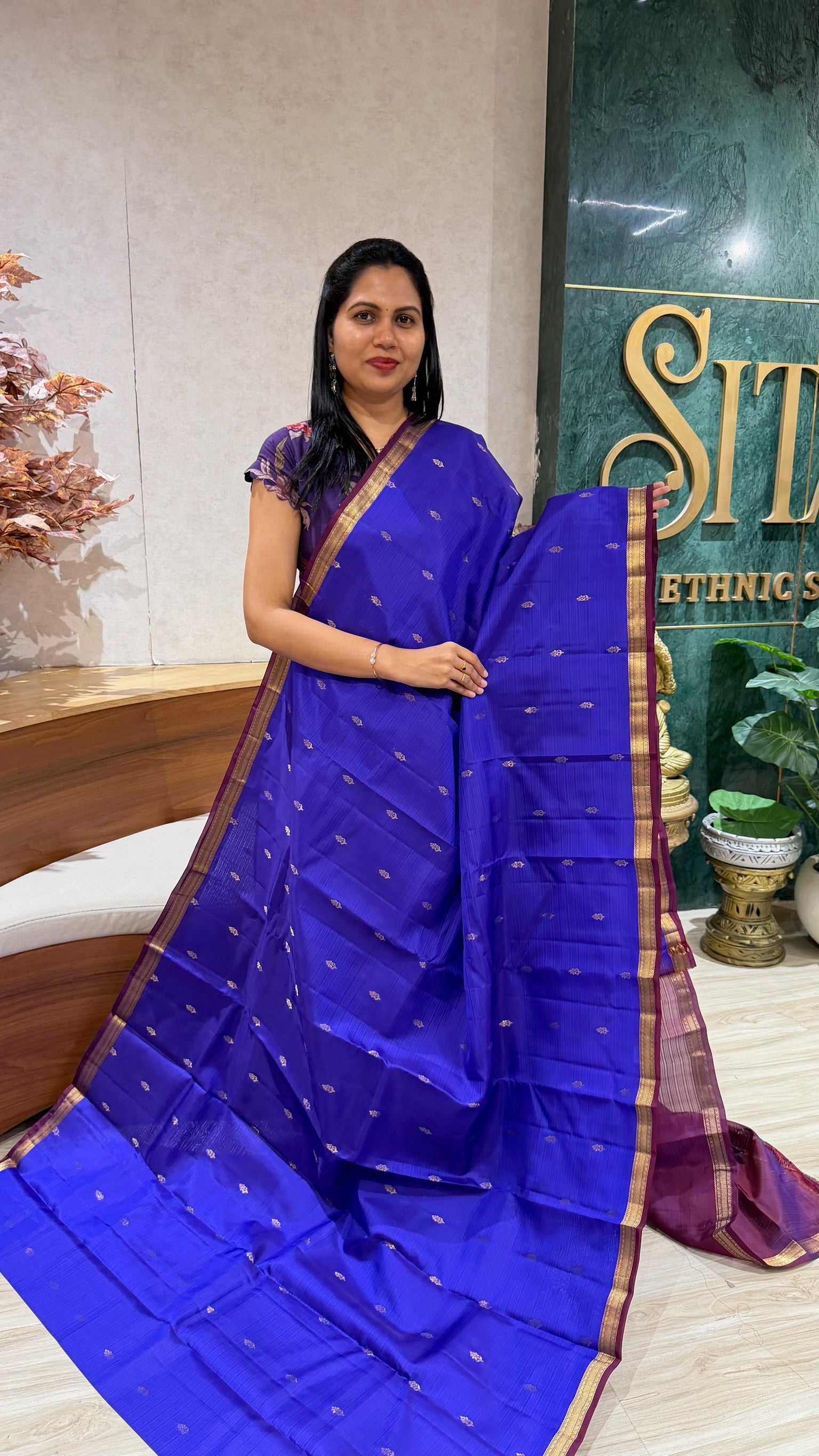 Small border kanchi pattu