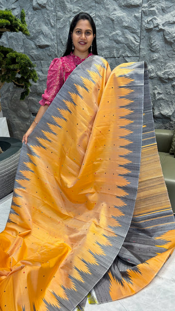 Pure handloom gadwal pattu