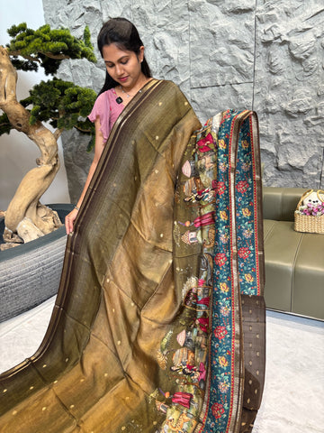 Dola silk saree