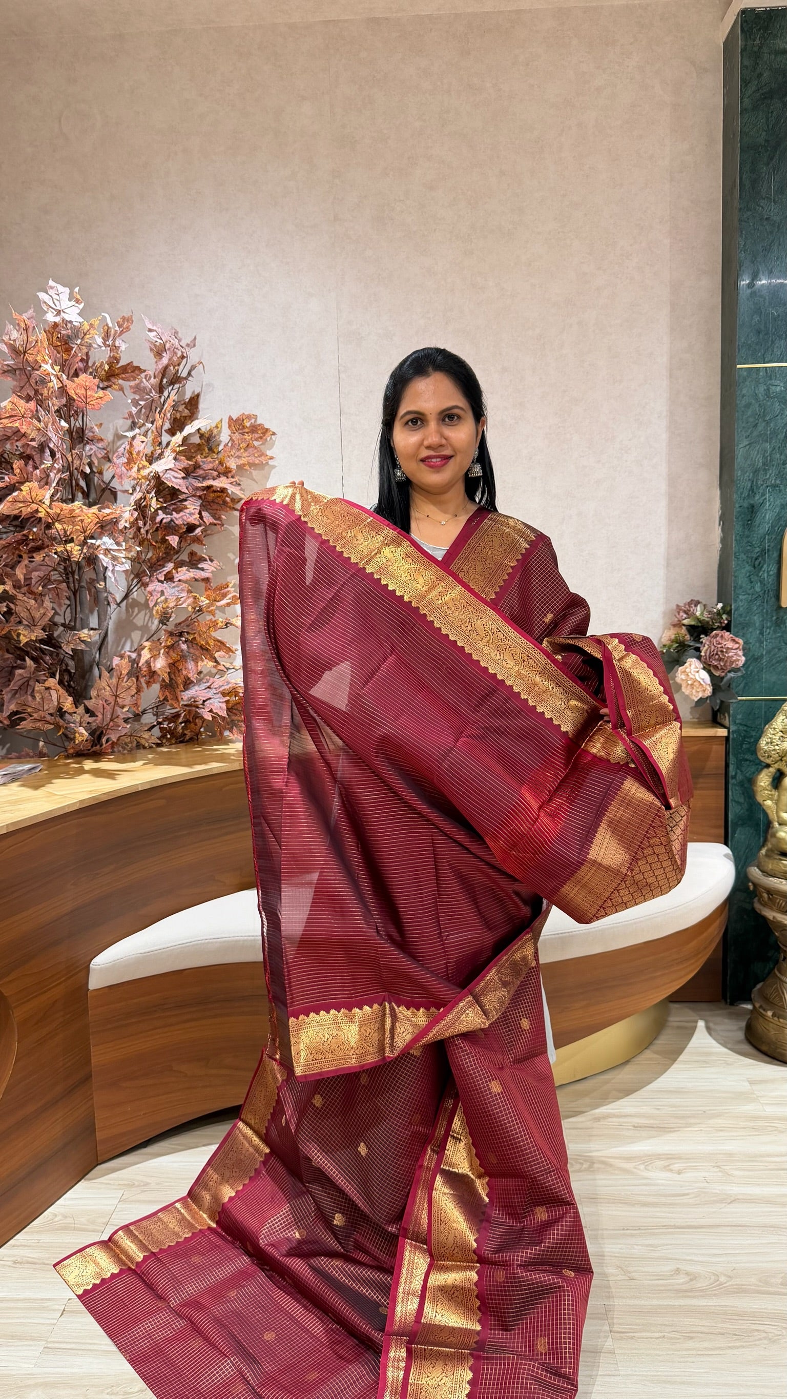 Light weight vintage kanchi