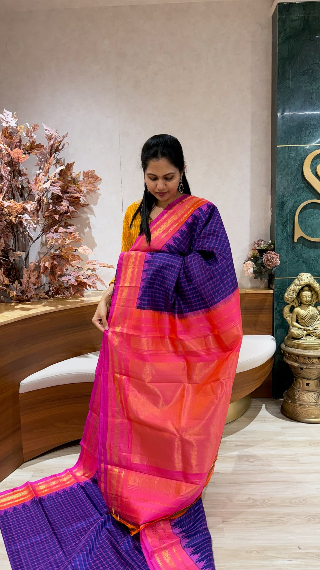 Handloom Gadwal pattu
