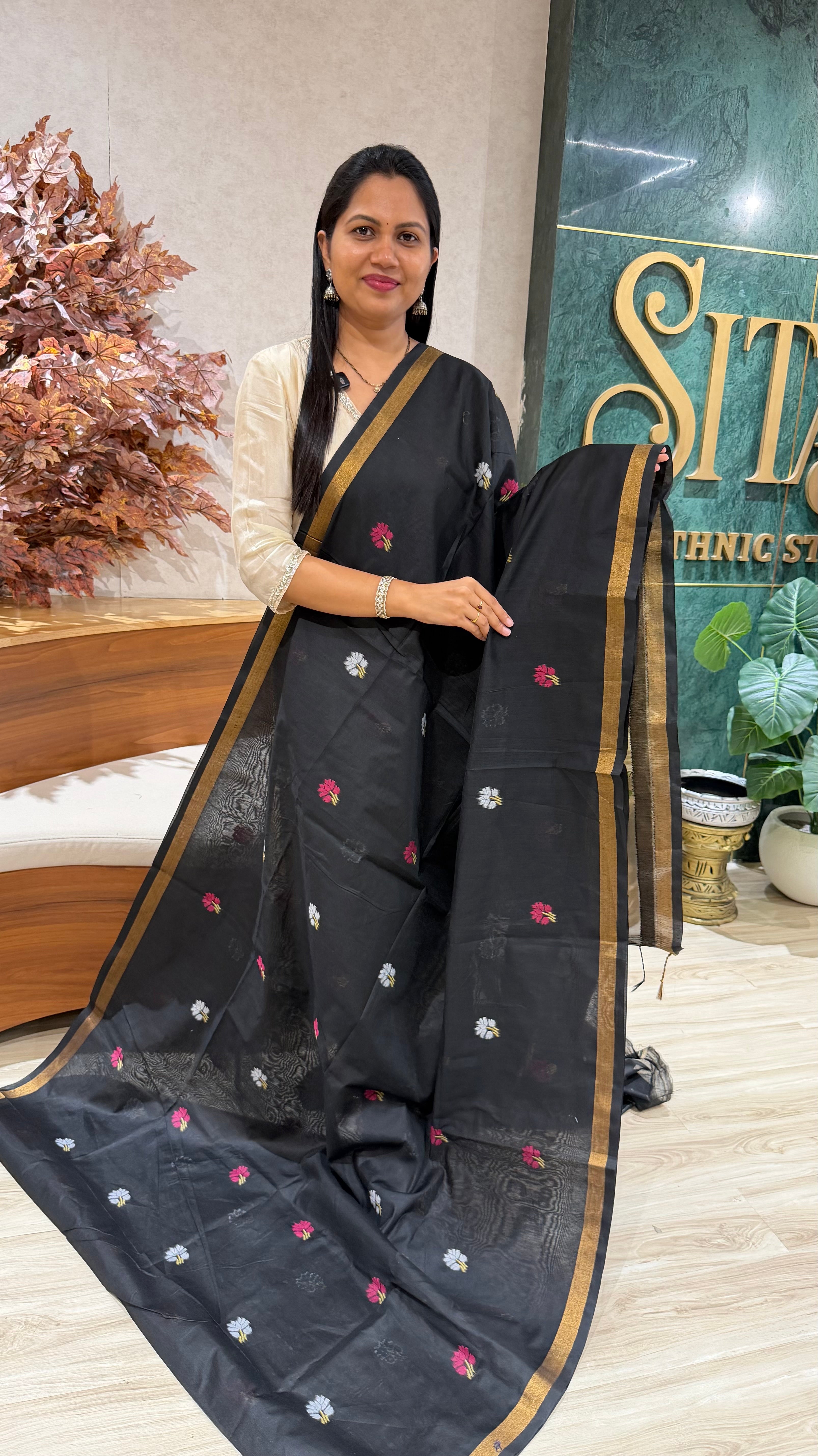 Fancy chanderi