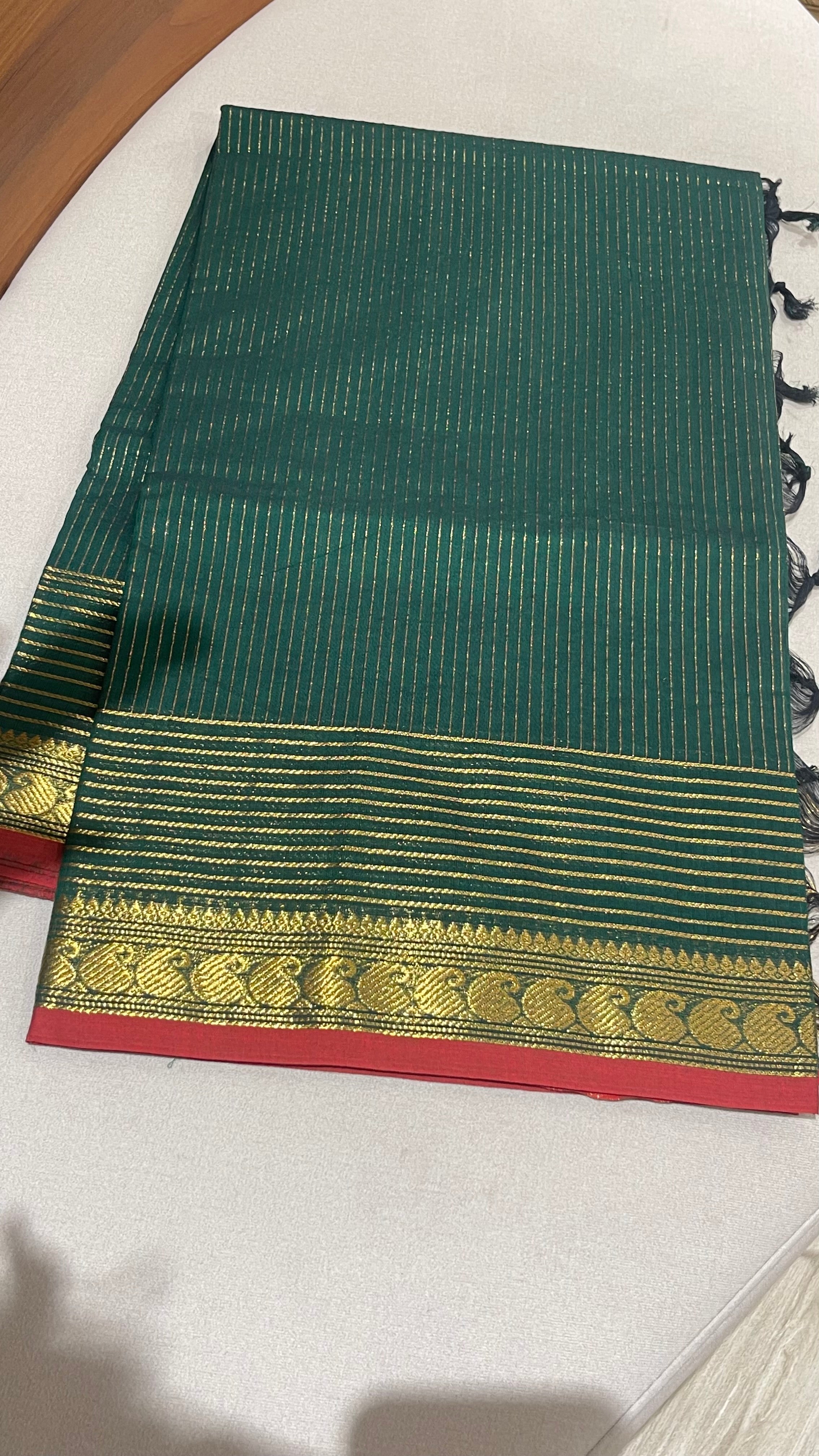 Kanchi cotton with running blouse