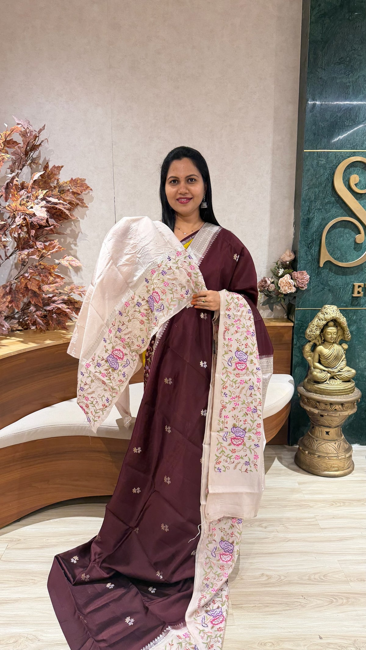 Puna silk embroidery