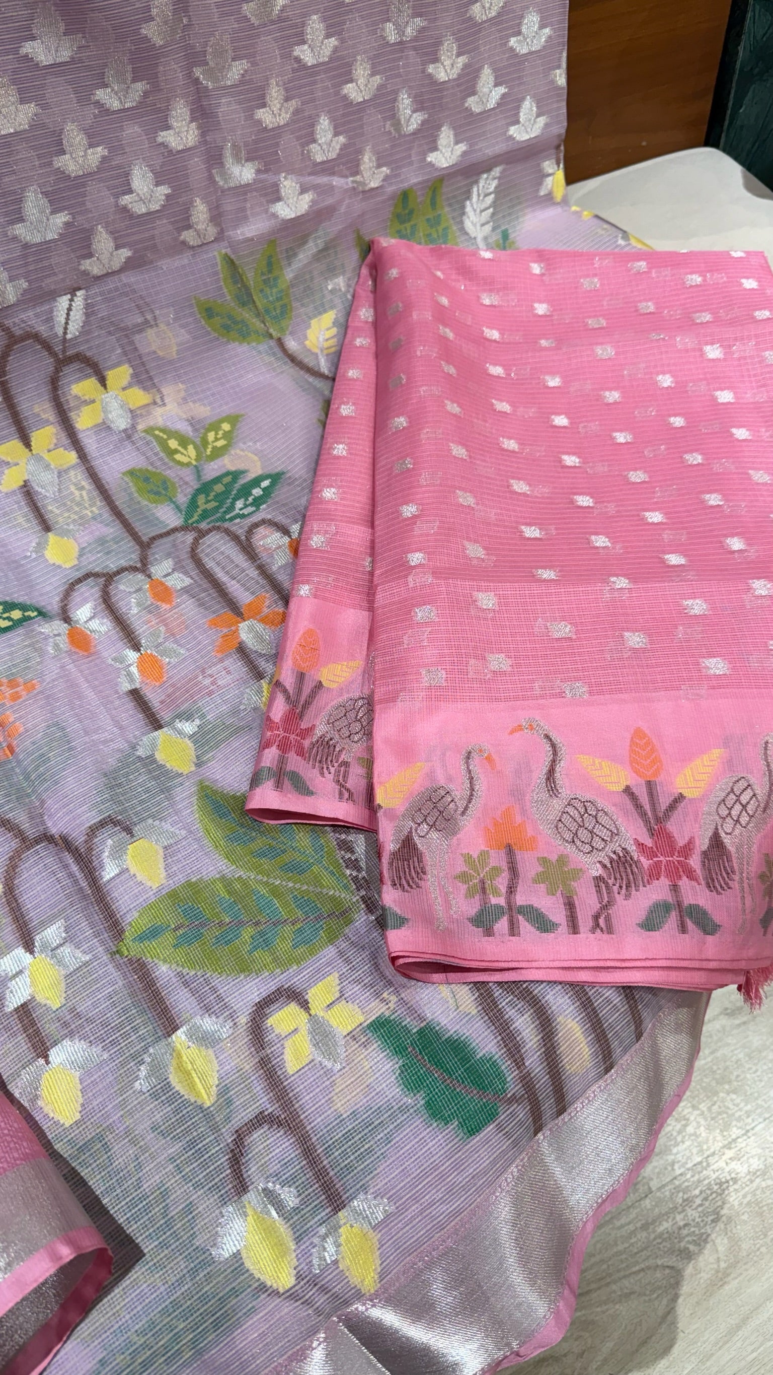 Kota lehenga set lavendar