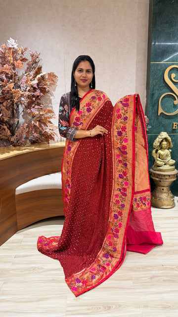 Bandhini paithani