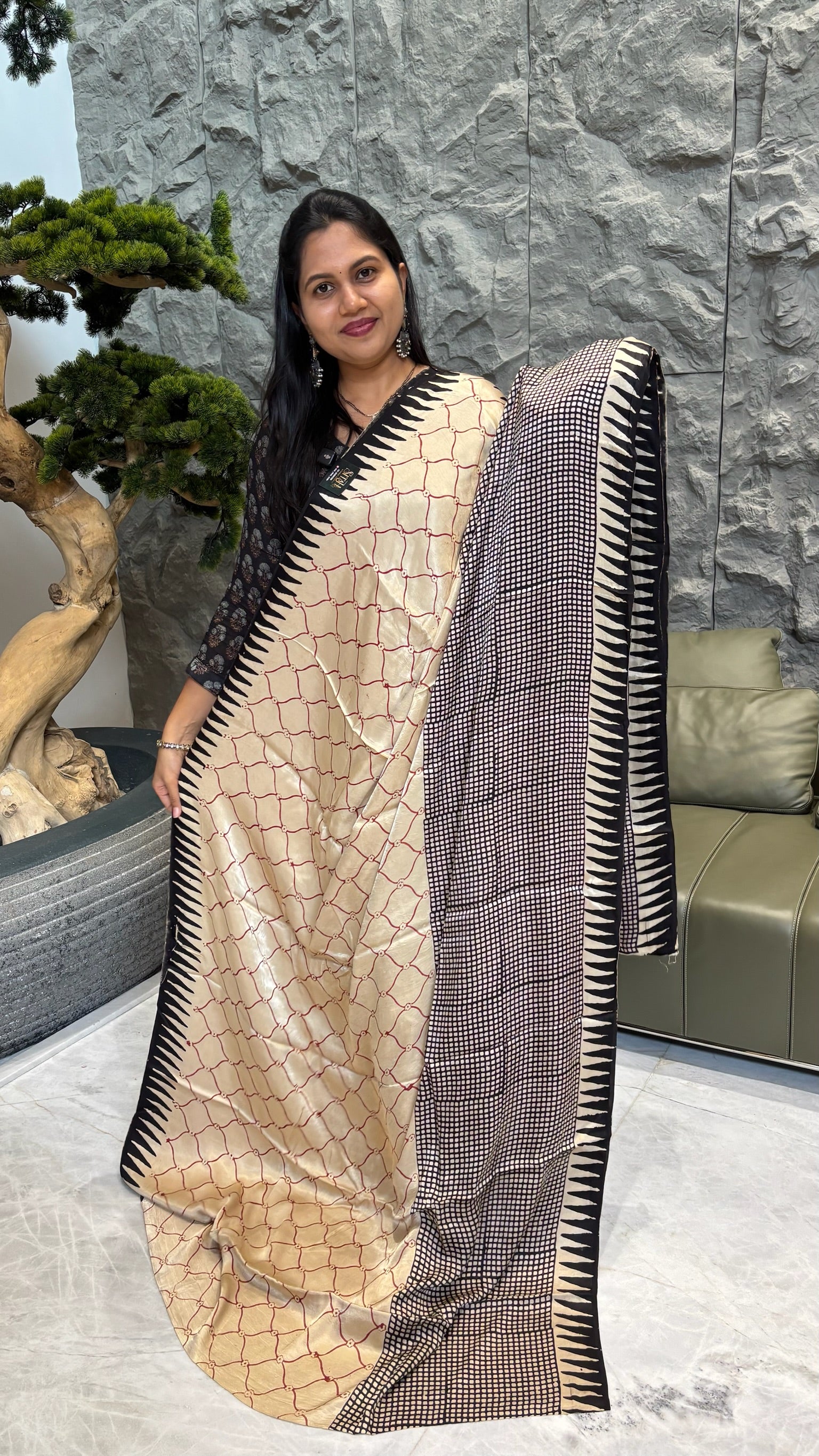 Pure modal silk light beige