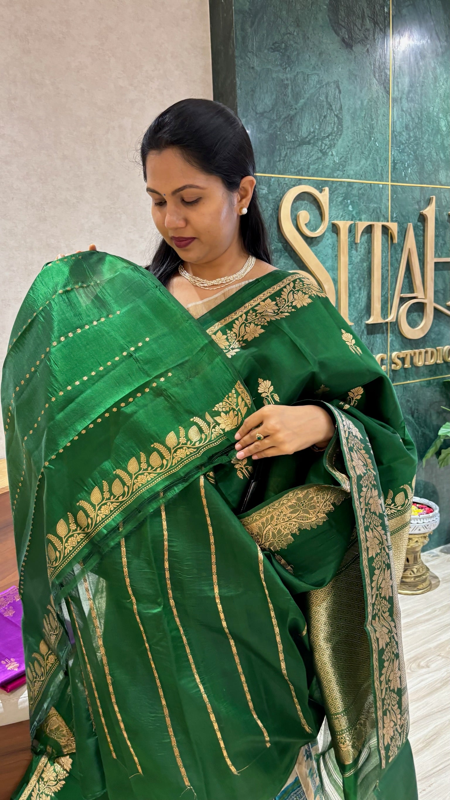 Handloom banaras pattu