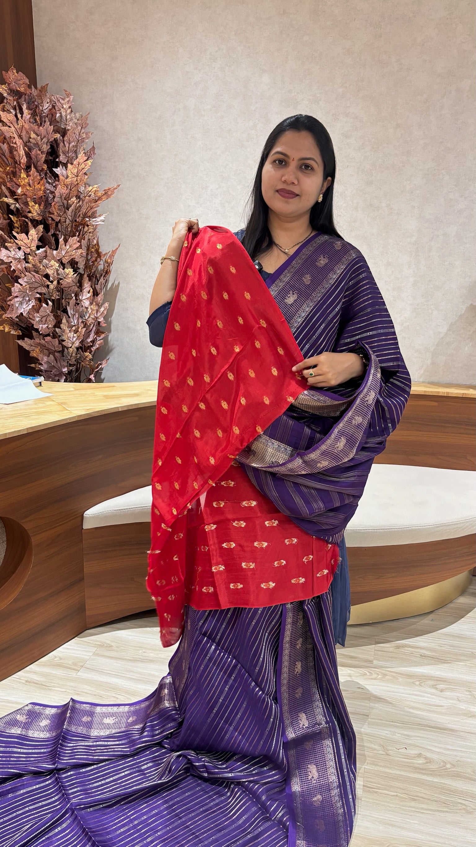 Russian  silk purple