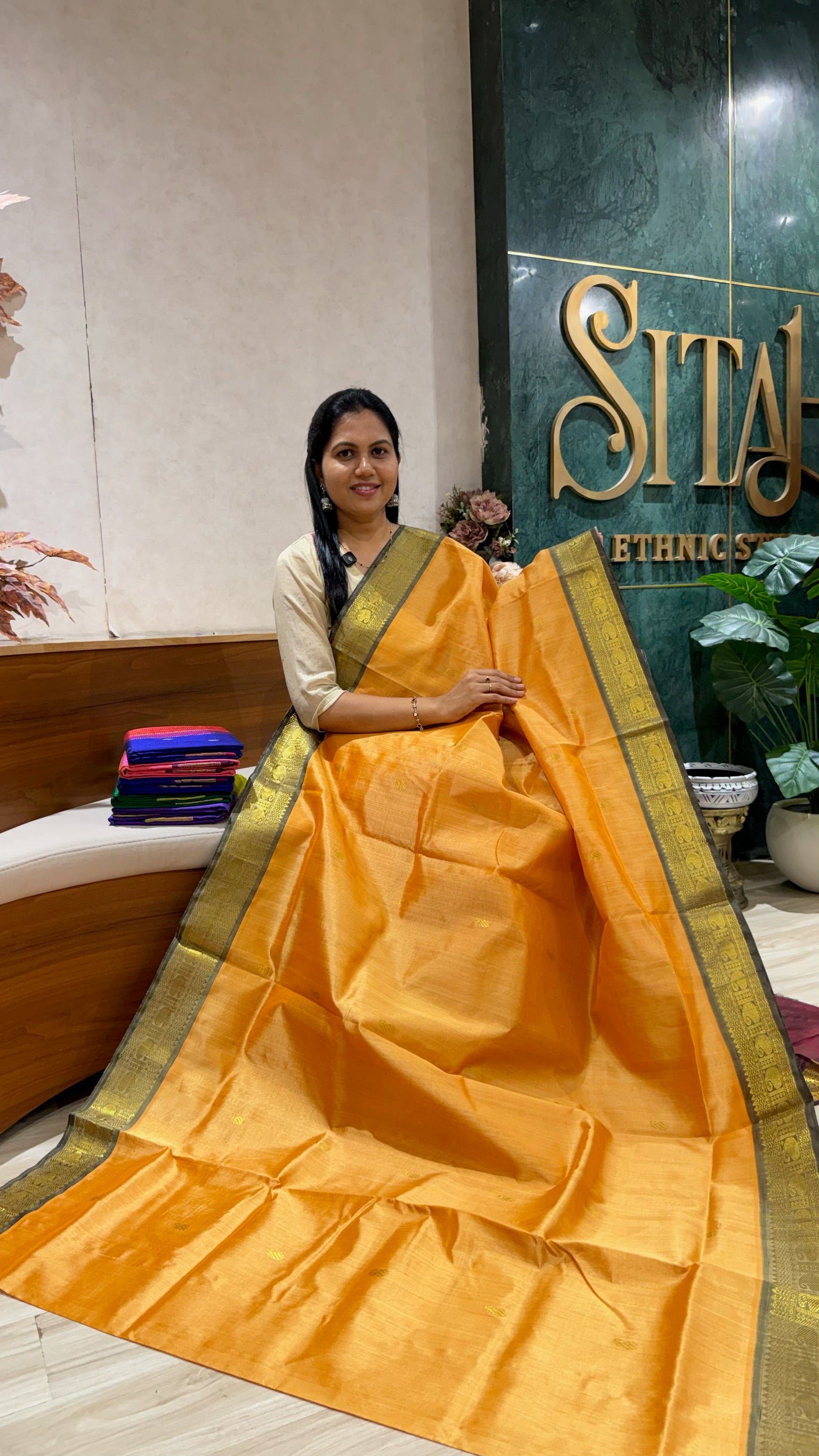 Handloom silk cotton