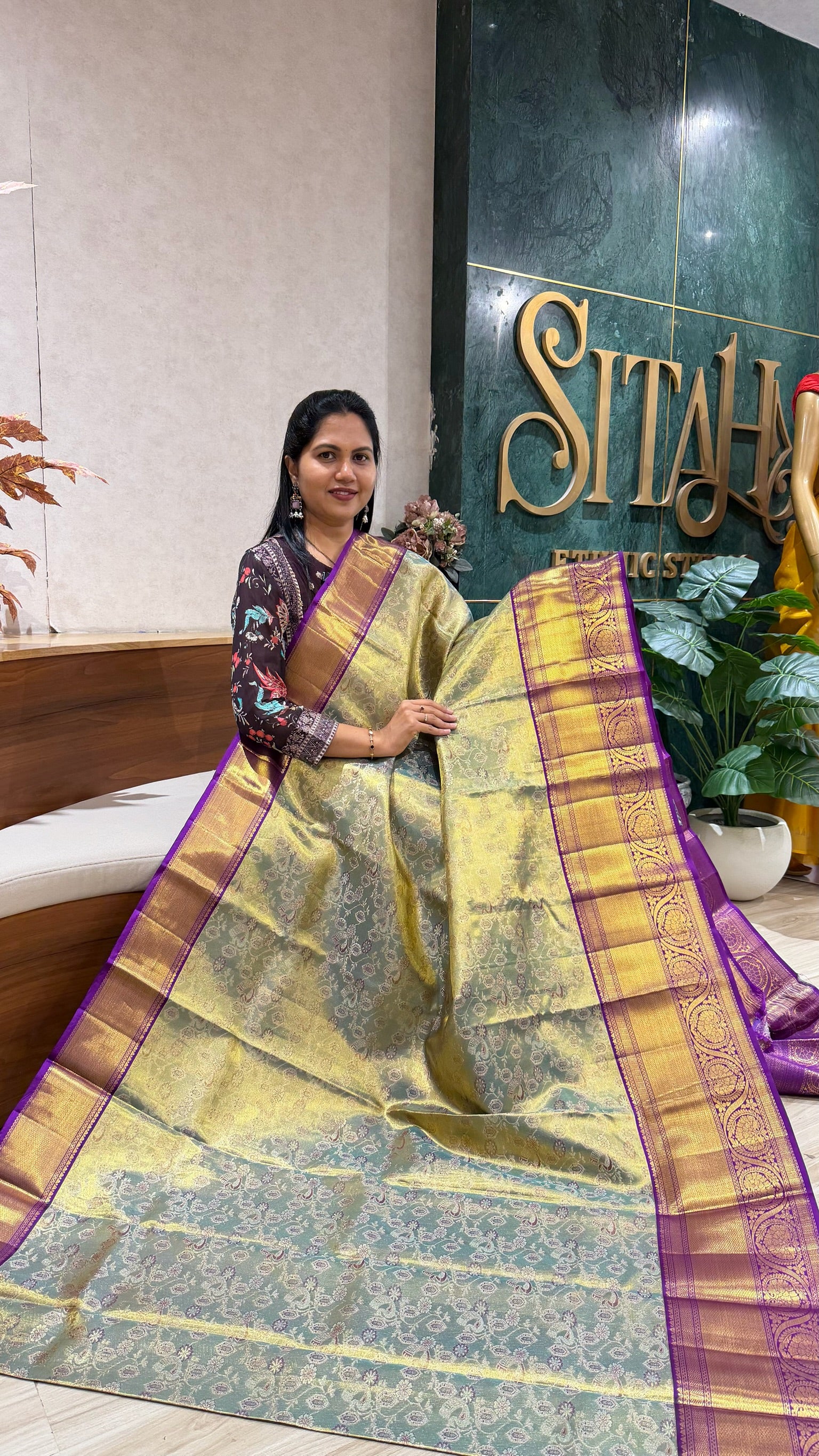 Bridal kanchi pattu
