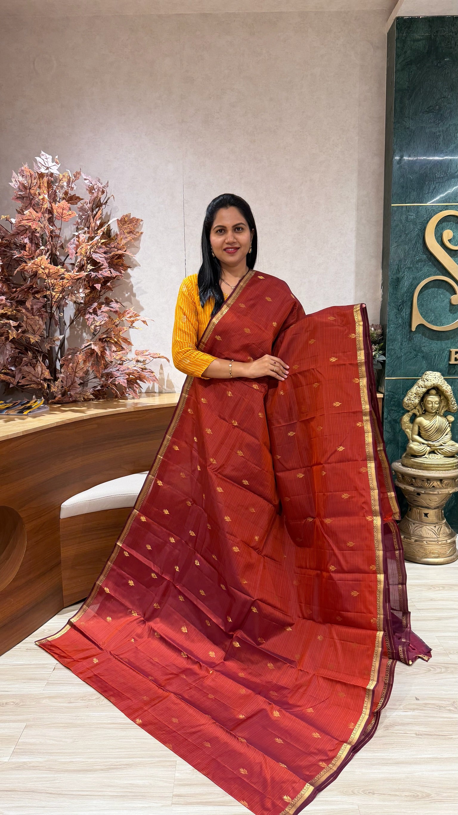 Small border kanchi pattu