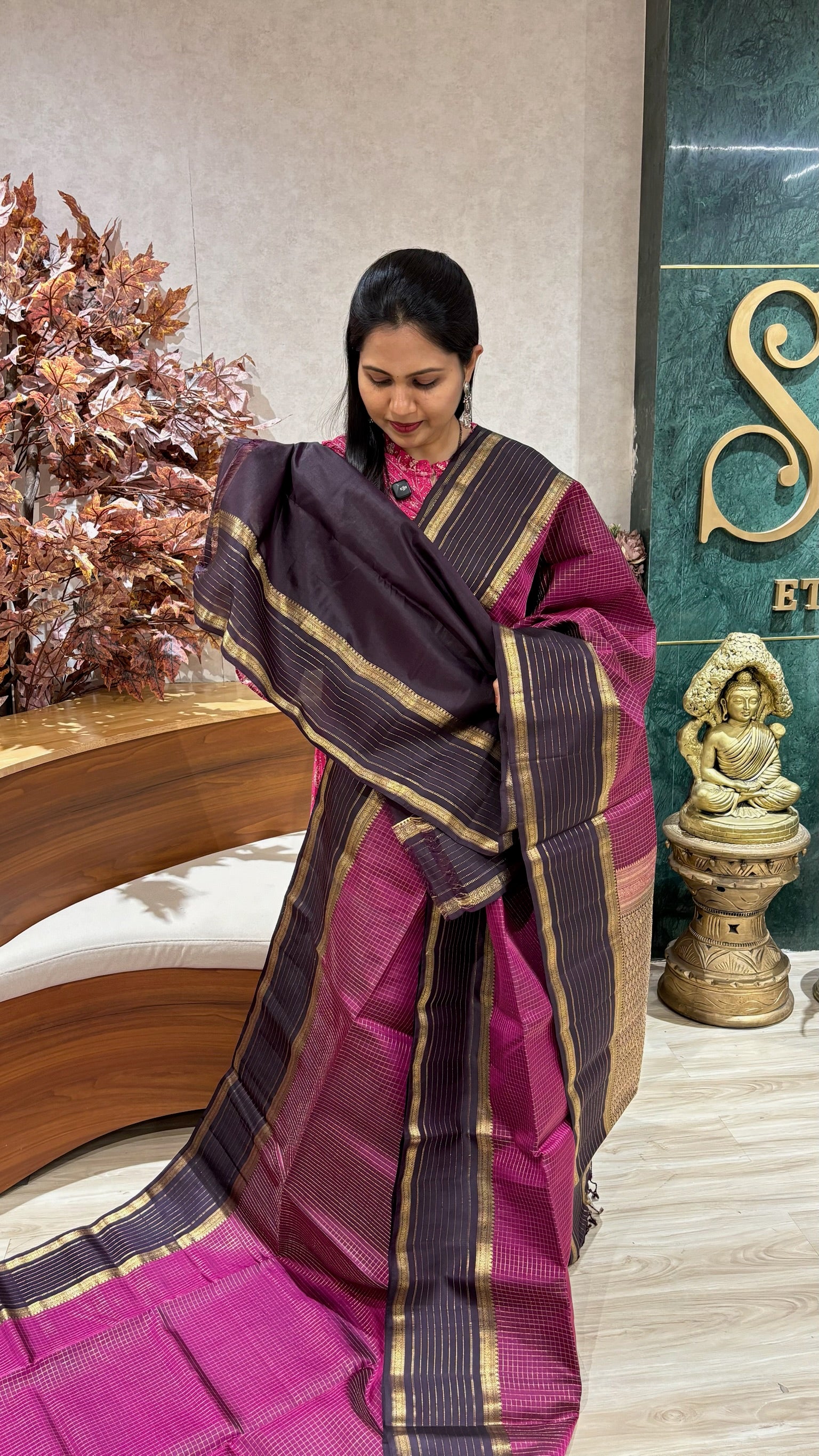 Lightweight Handloom Kanchi pattu