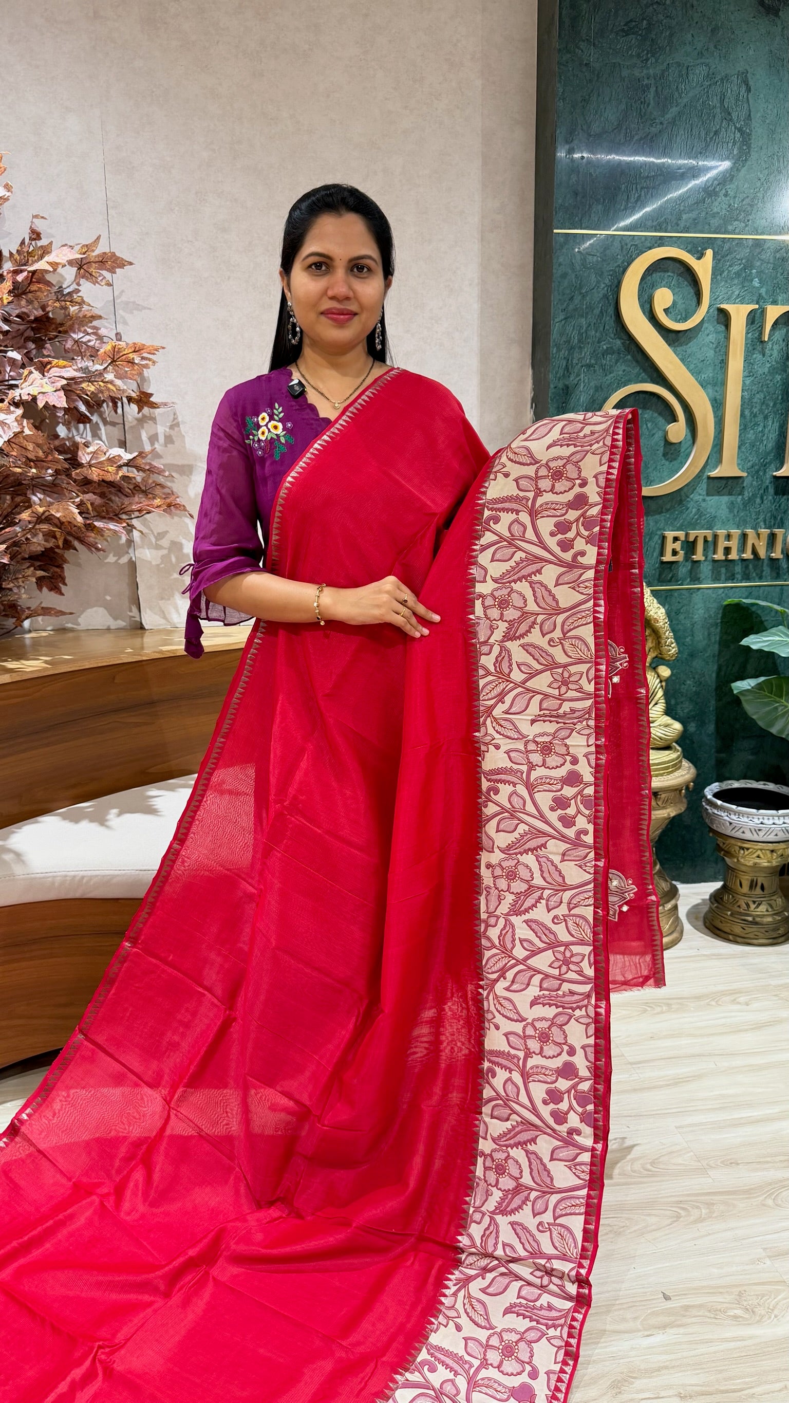 Mangalgiri work blouse
