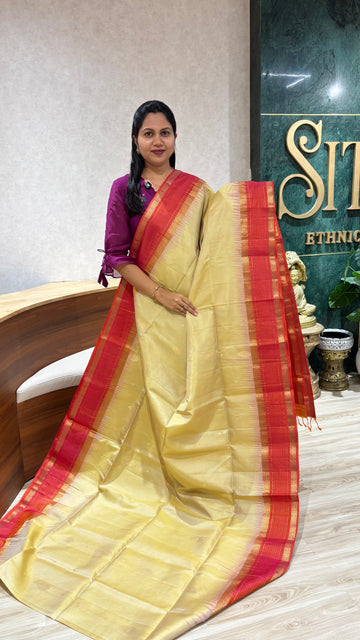 Handloom Light weight kanchi pattu