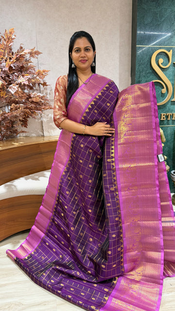 Handloom gadwal pattu