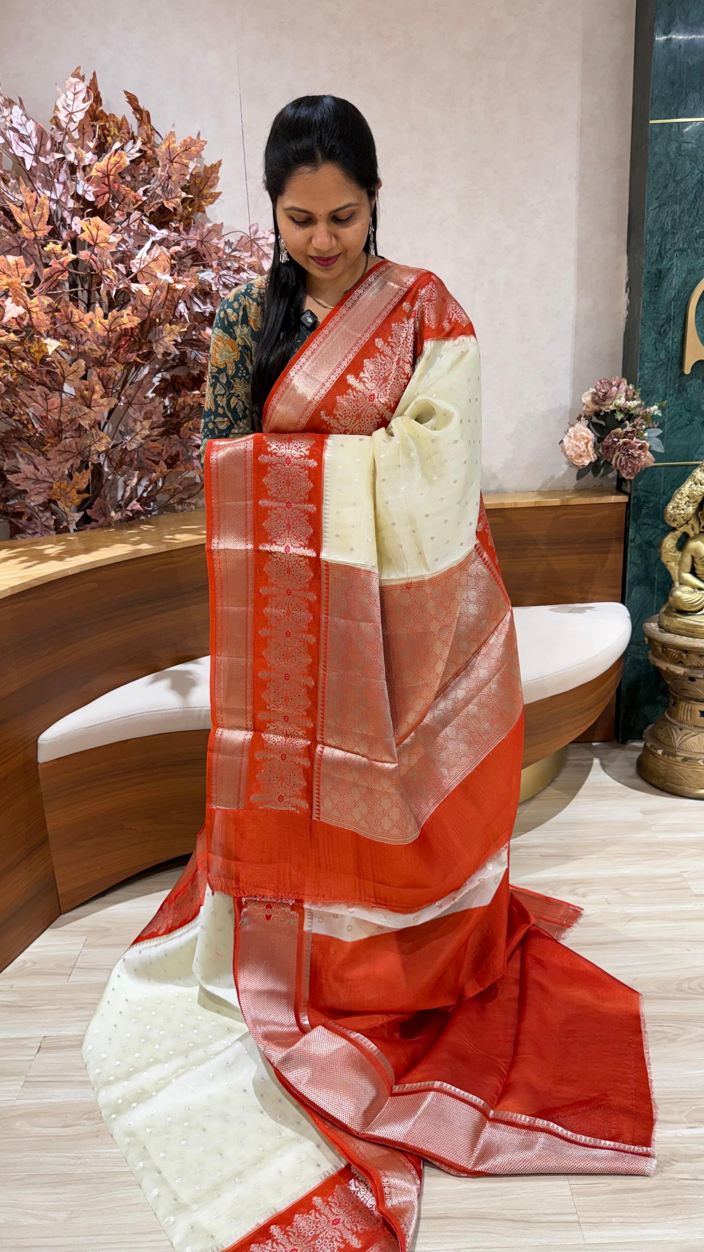 Banaras chanderi pattu