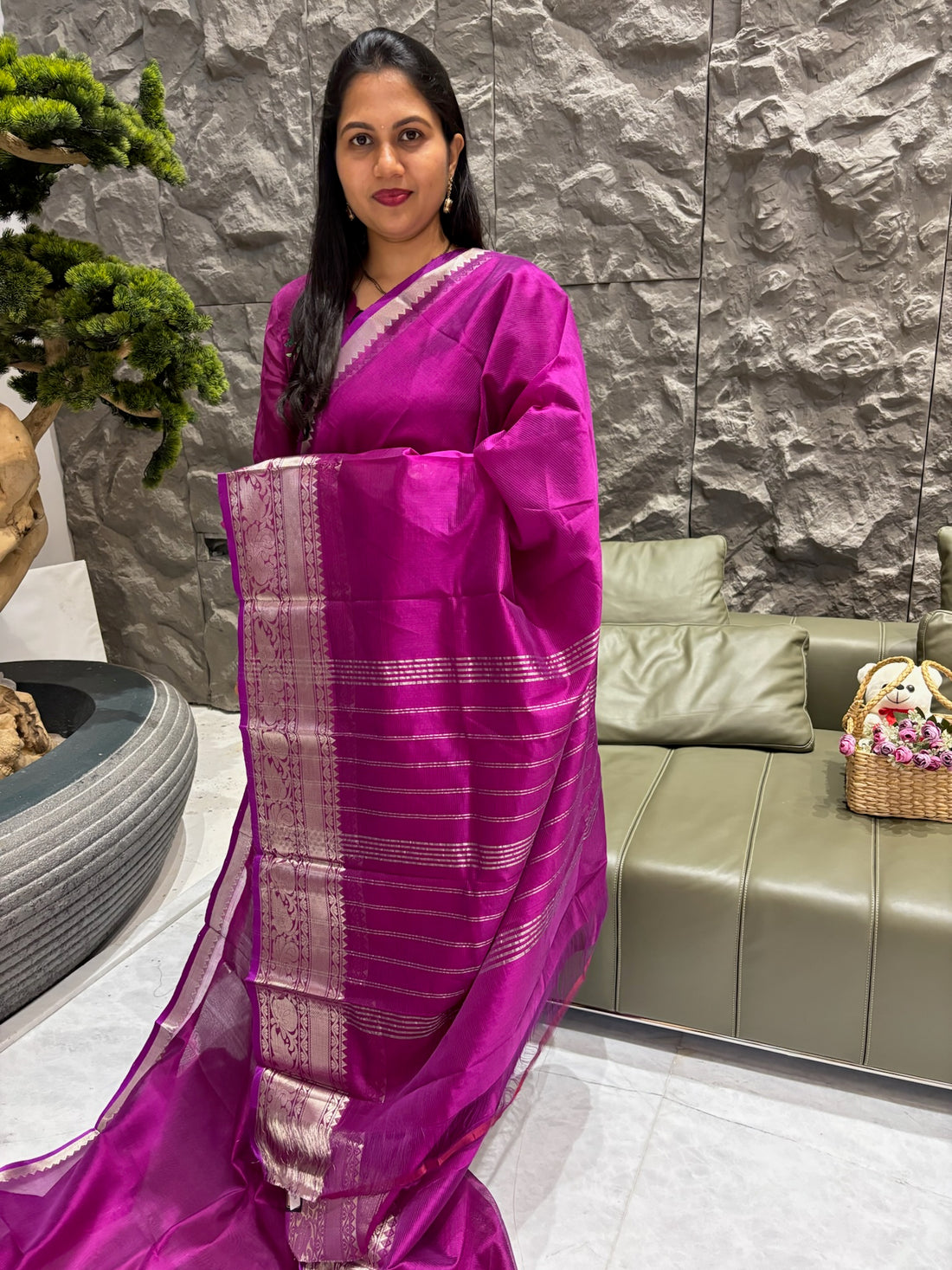 Handloom Mangalagiri pattu