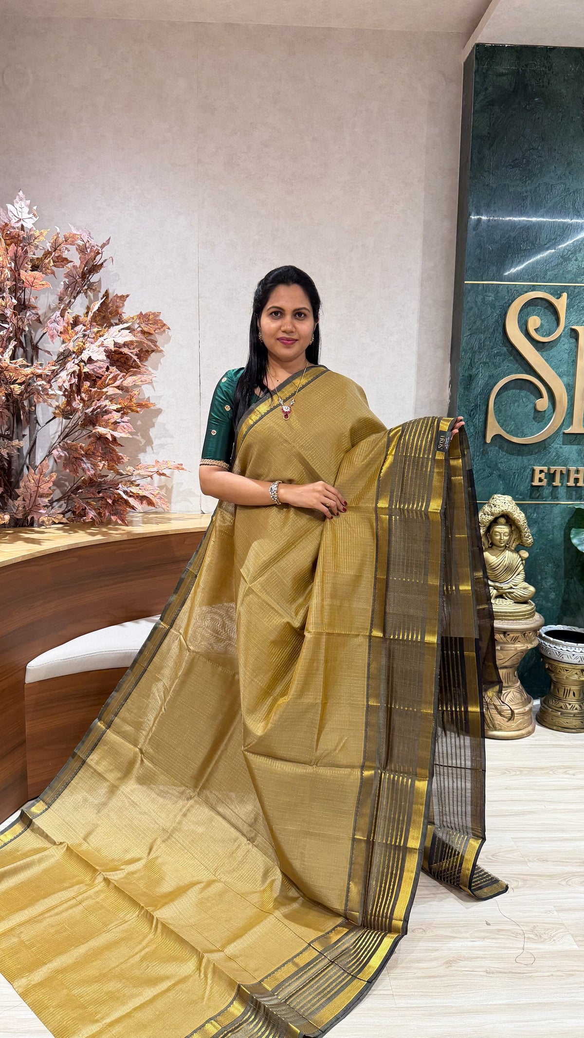 Handloom silk cotton