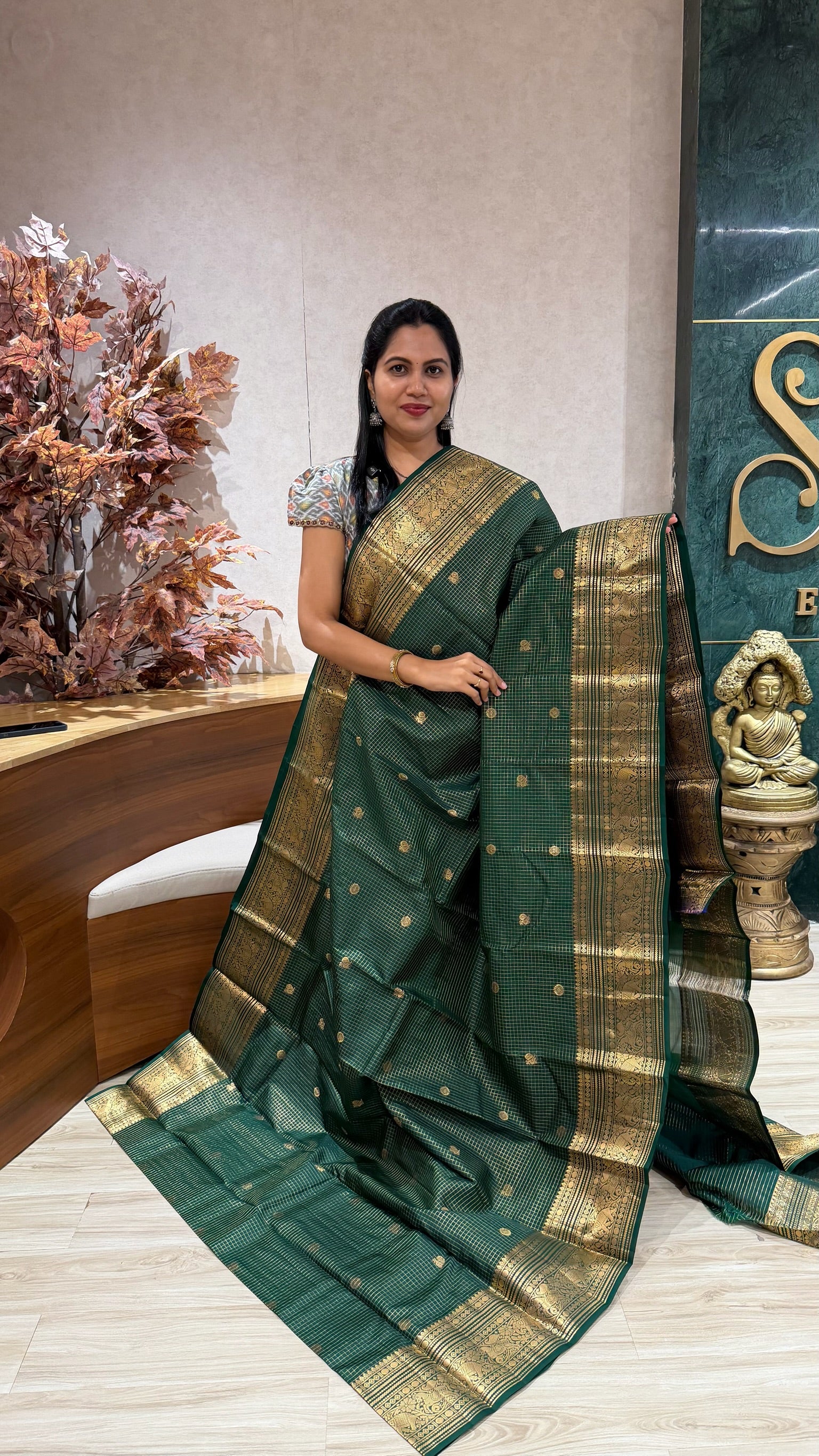 Light weight vintage kanchi
