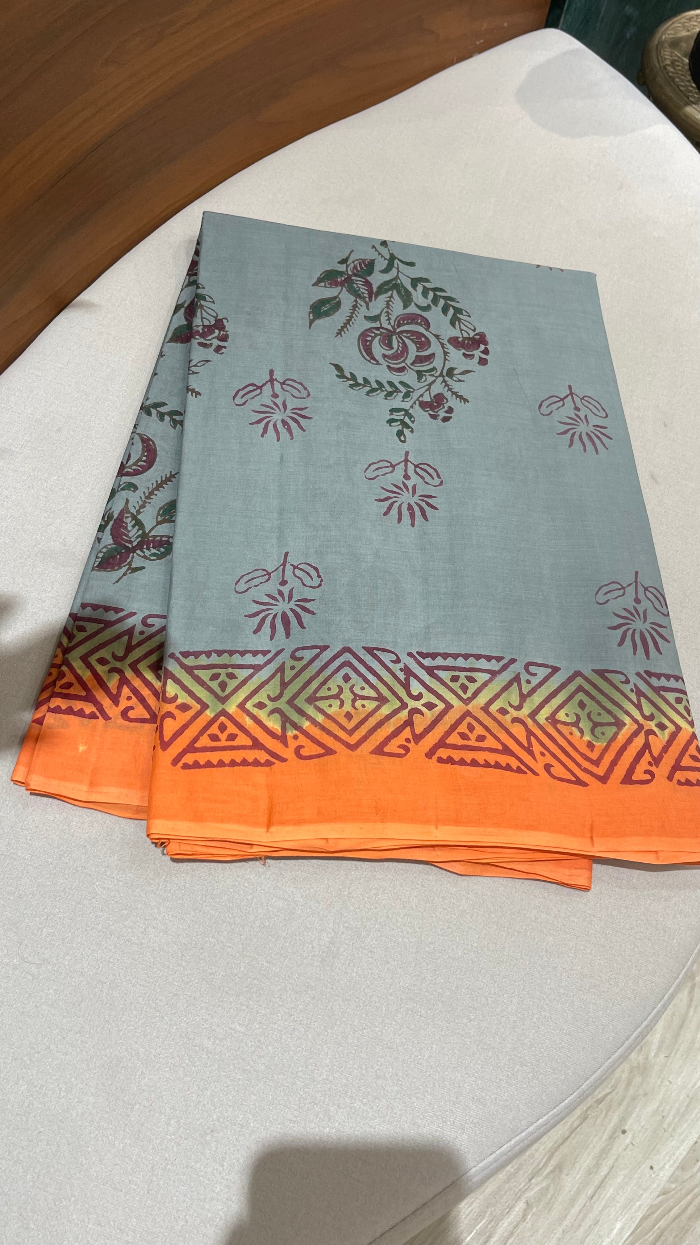 Summer cotton saree